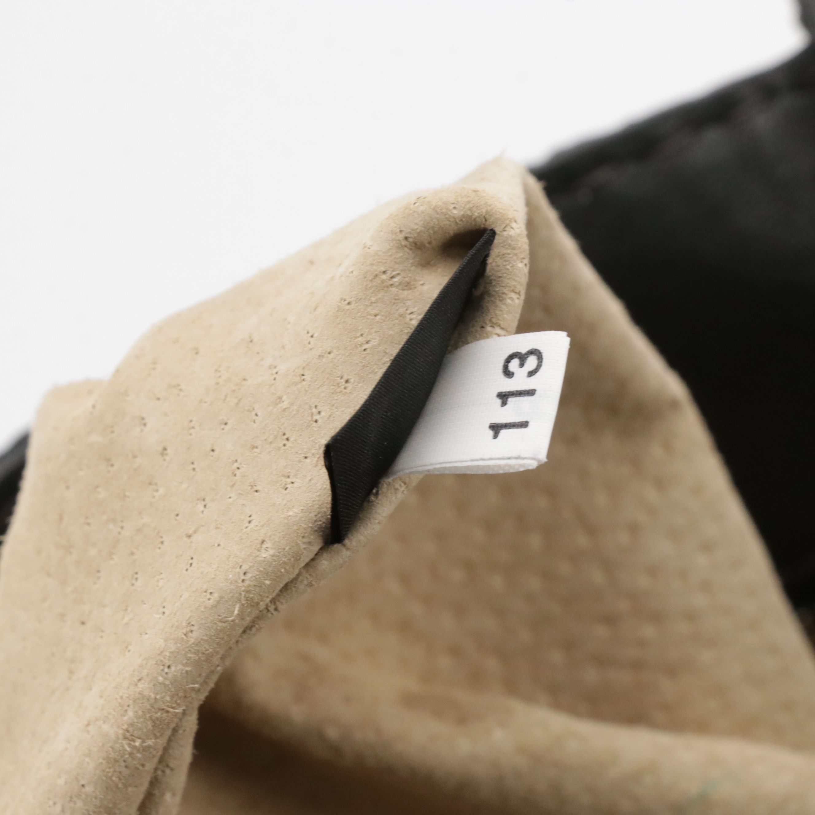 Prada Studded Camo Nylon and Lambskin Leather Tote on Black/Grey