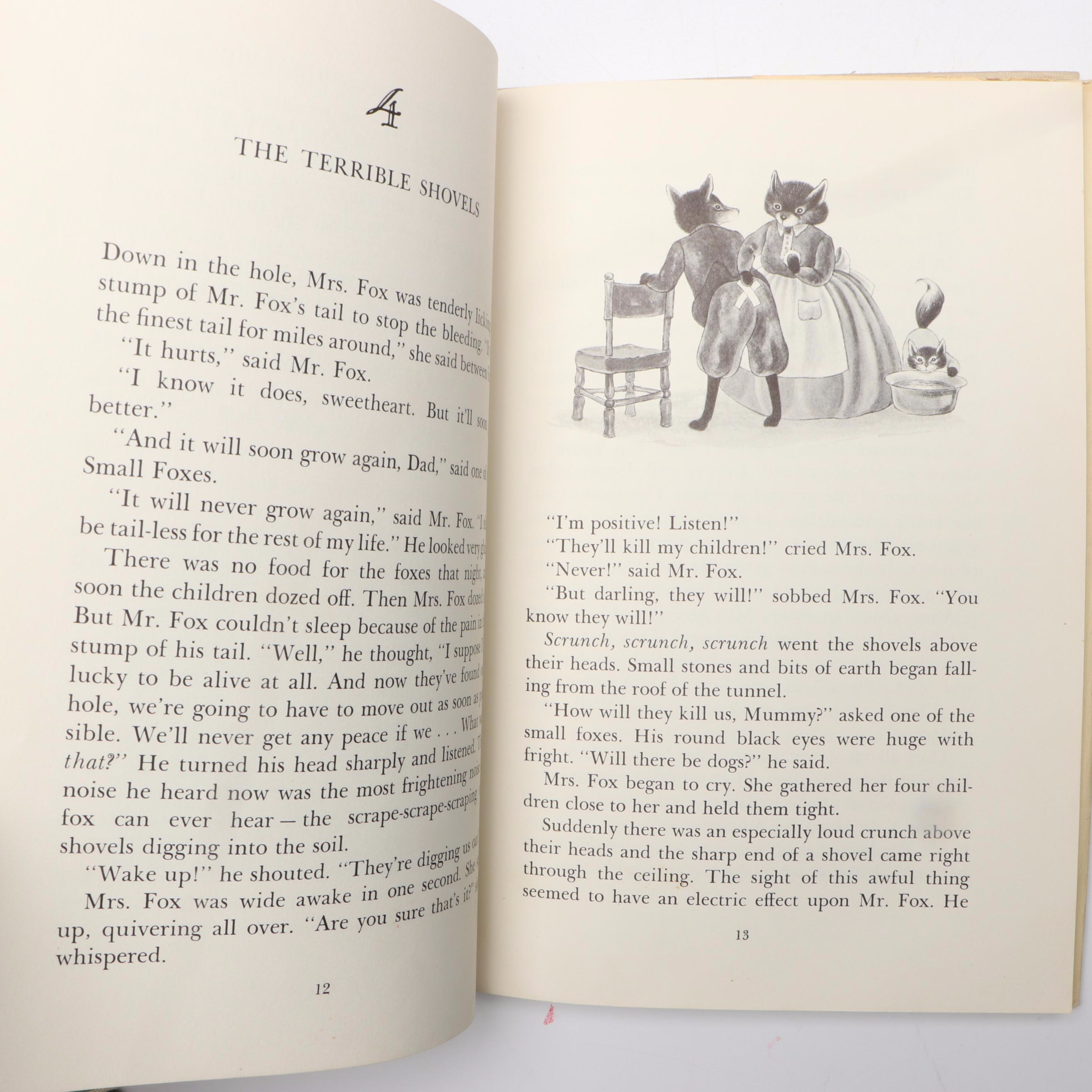 First Edition "Fantastic Mr. Fox" by Roald Dahl, 1970