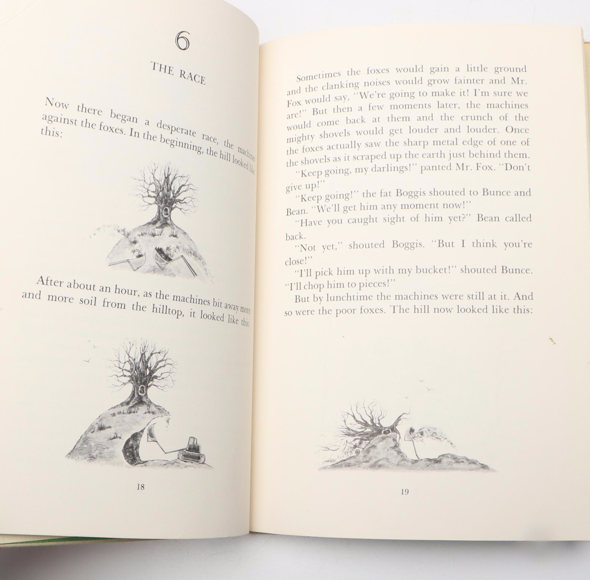 First Edition "Fantastic Mr. Fox" by Roald Dahl, 1970