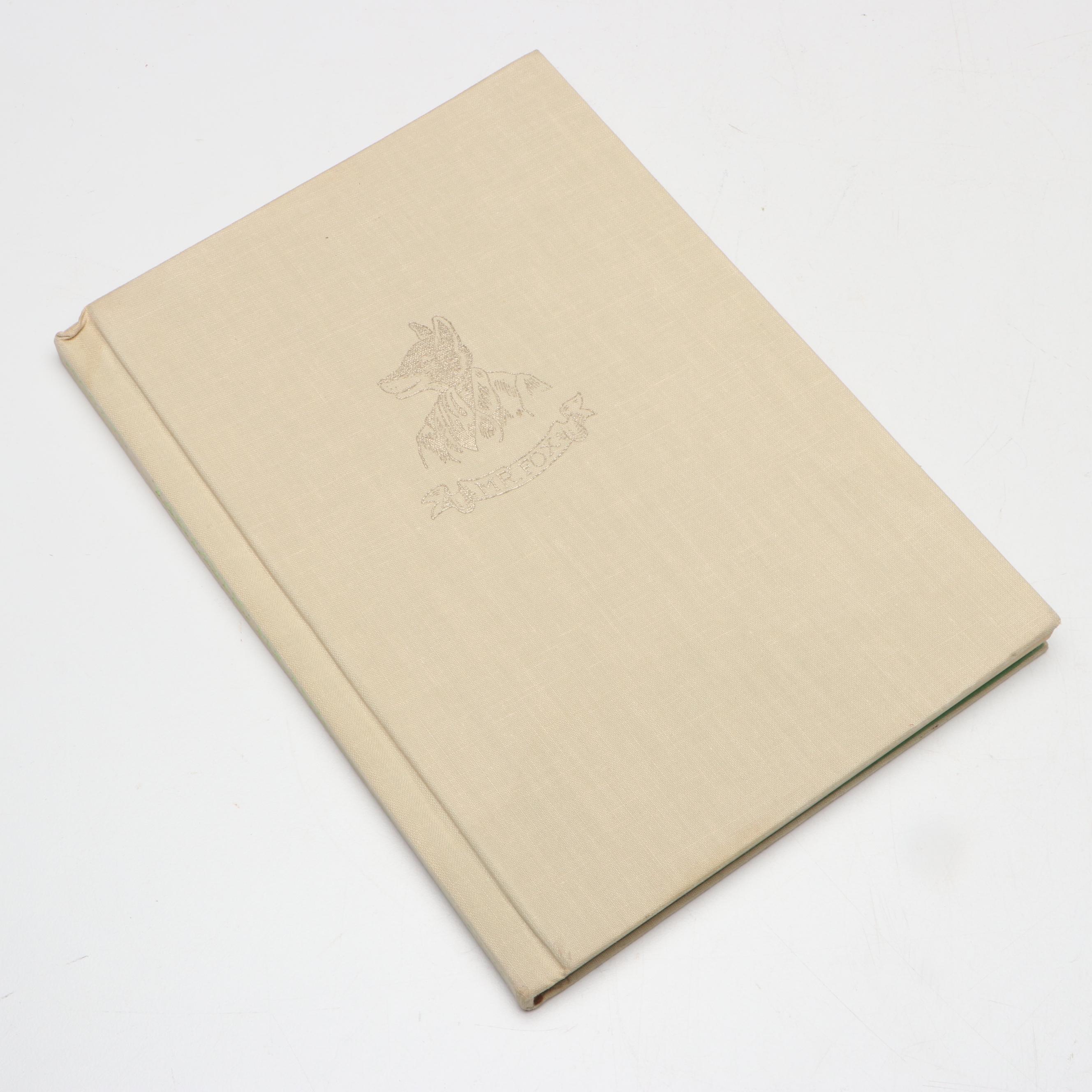 First Edition "Fantastic Mr. Fox" by Roald Dahl, 1970