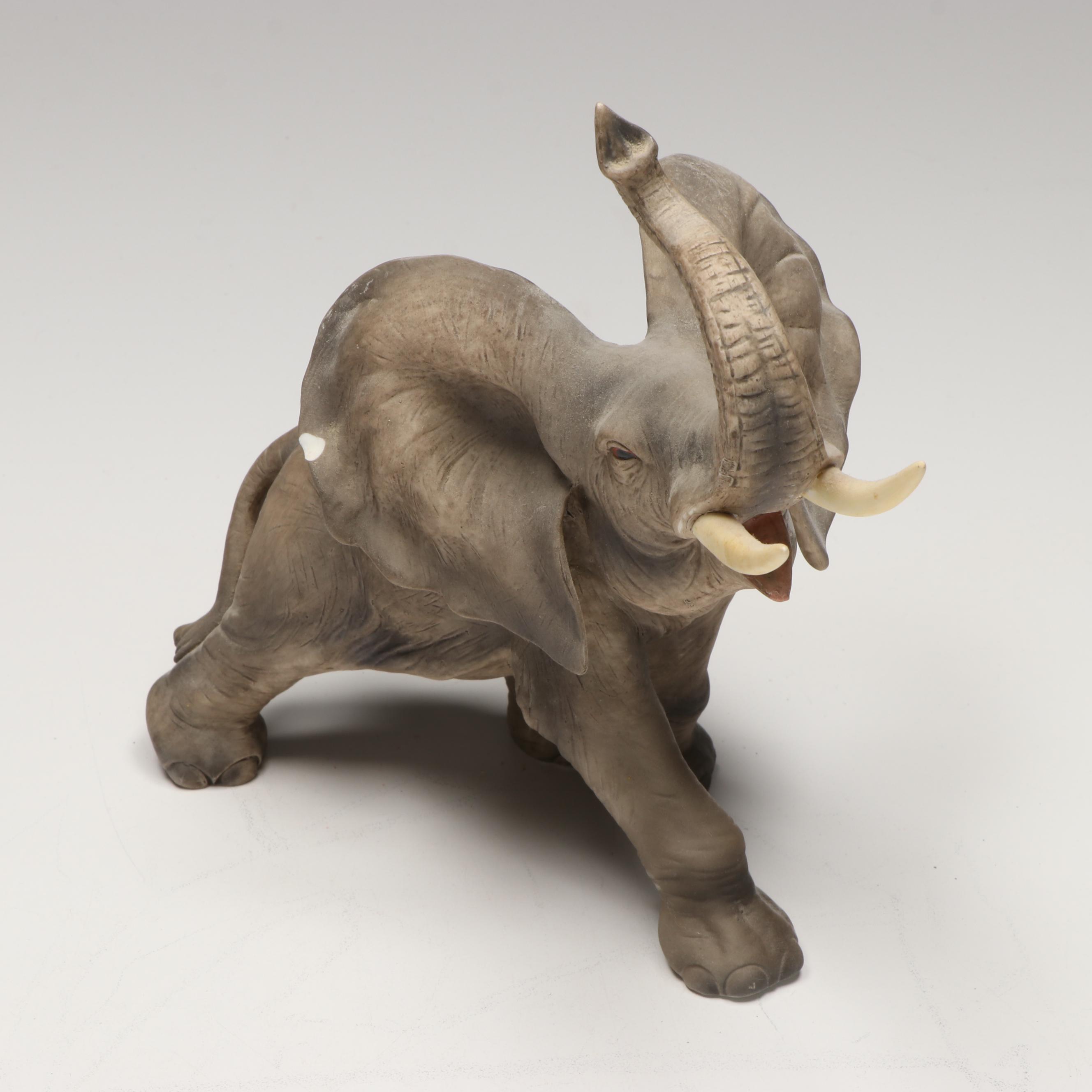 Trailing Vine Ltd. Porcelain Elephant Figures