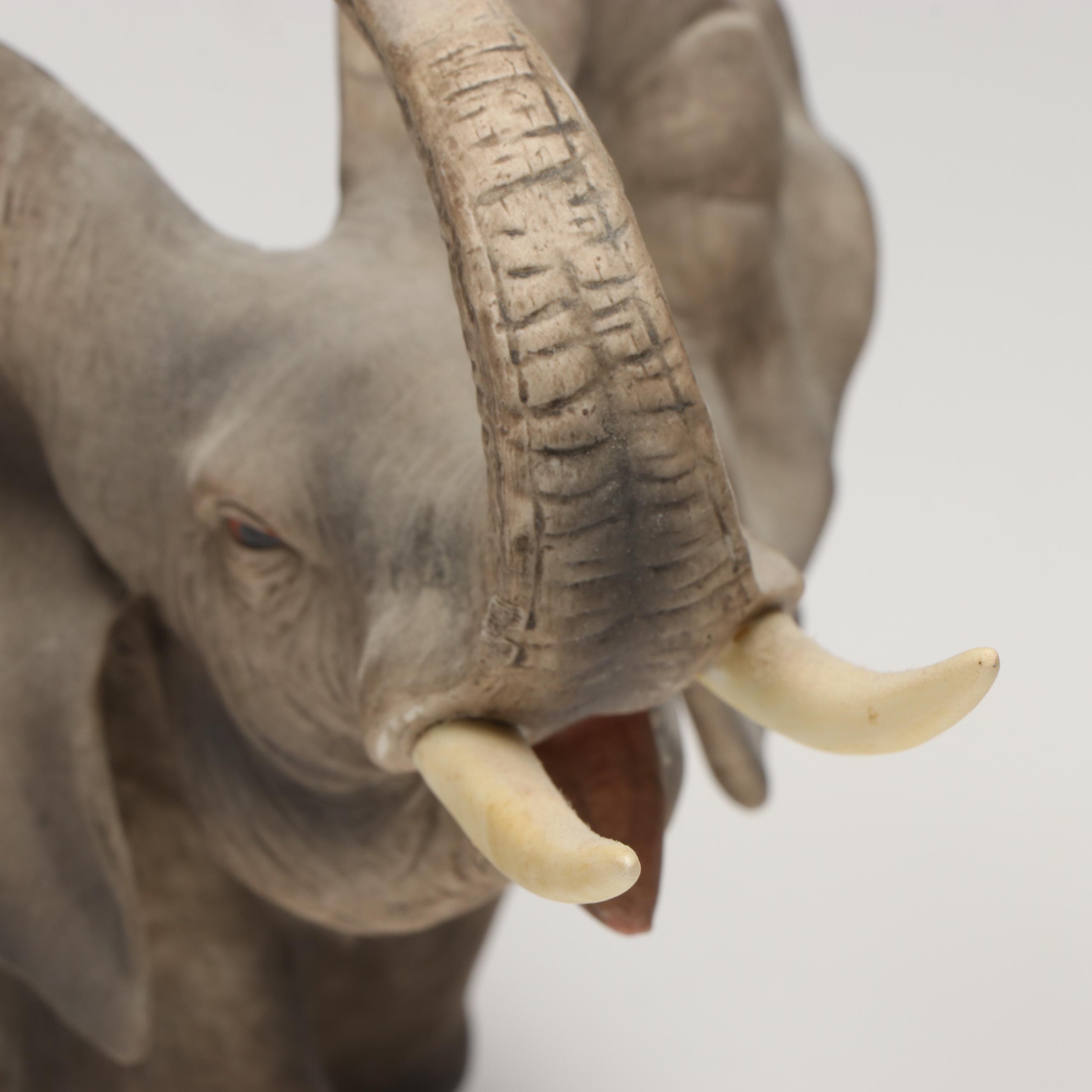 Trailing Vine Ltd. Porcelain Elephant Figures