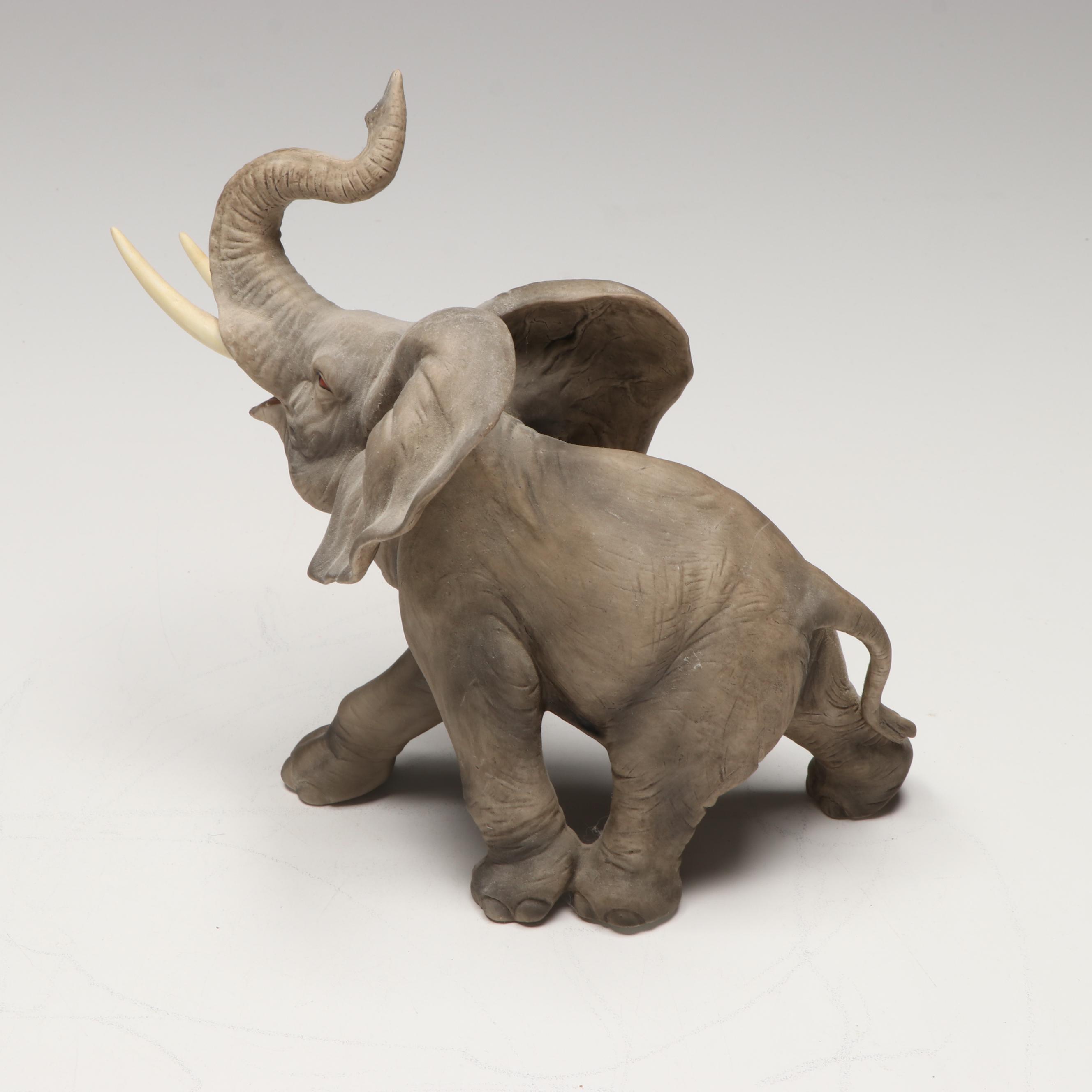 Trailing Vine Ltd. Porcelain Elephant Figures