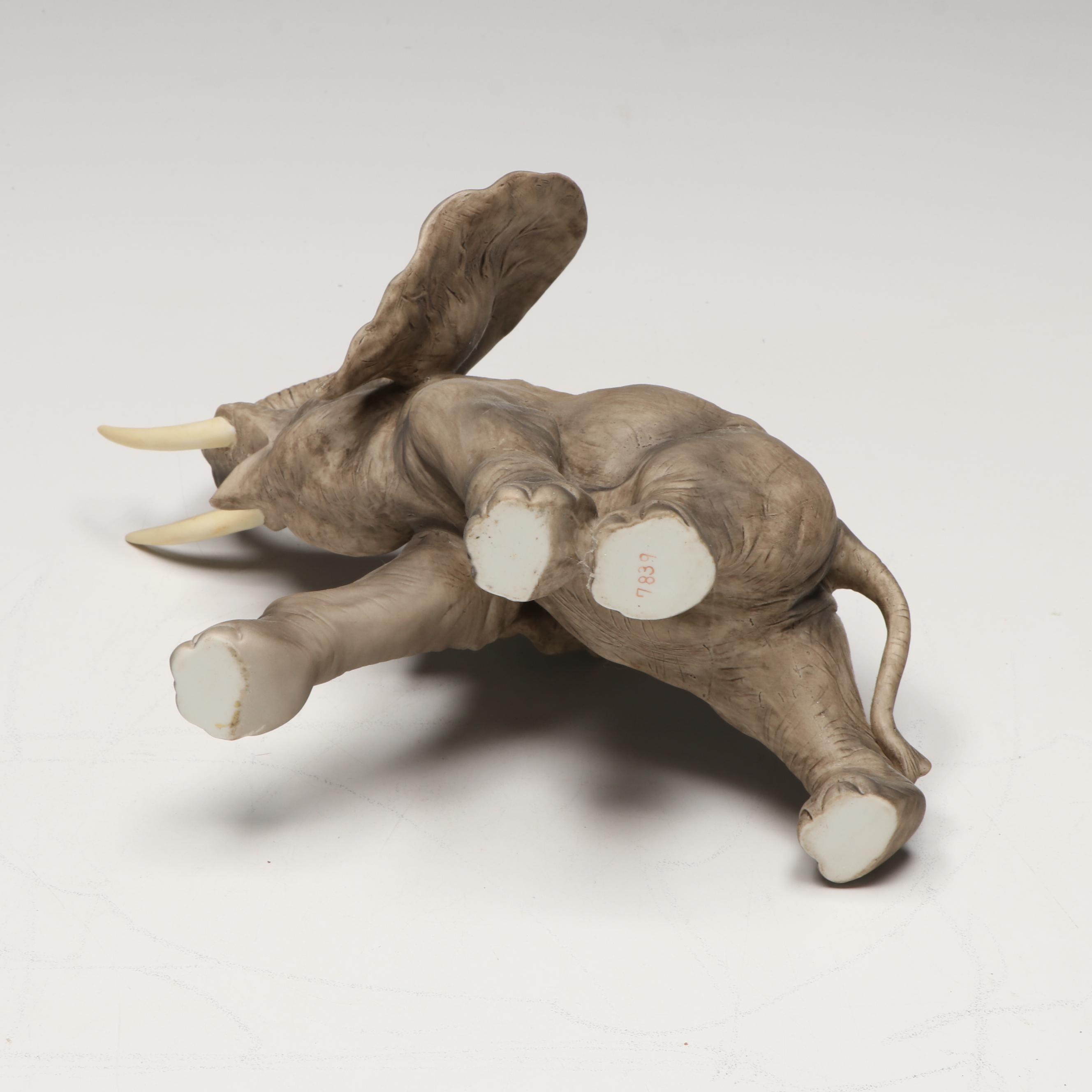 Trailing Vine Ltd. Porcelain Elephant Figures