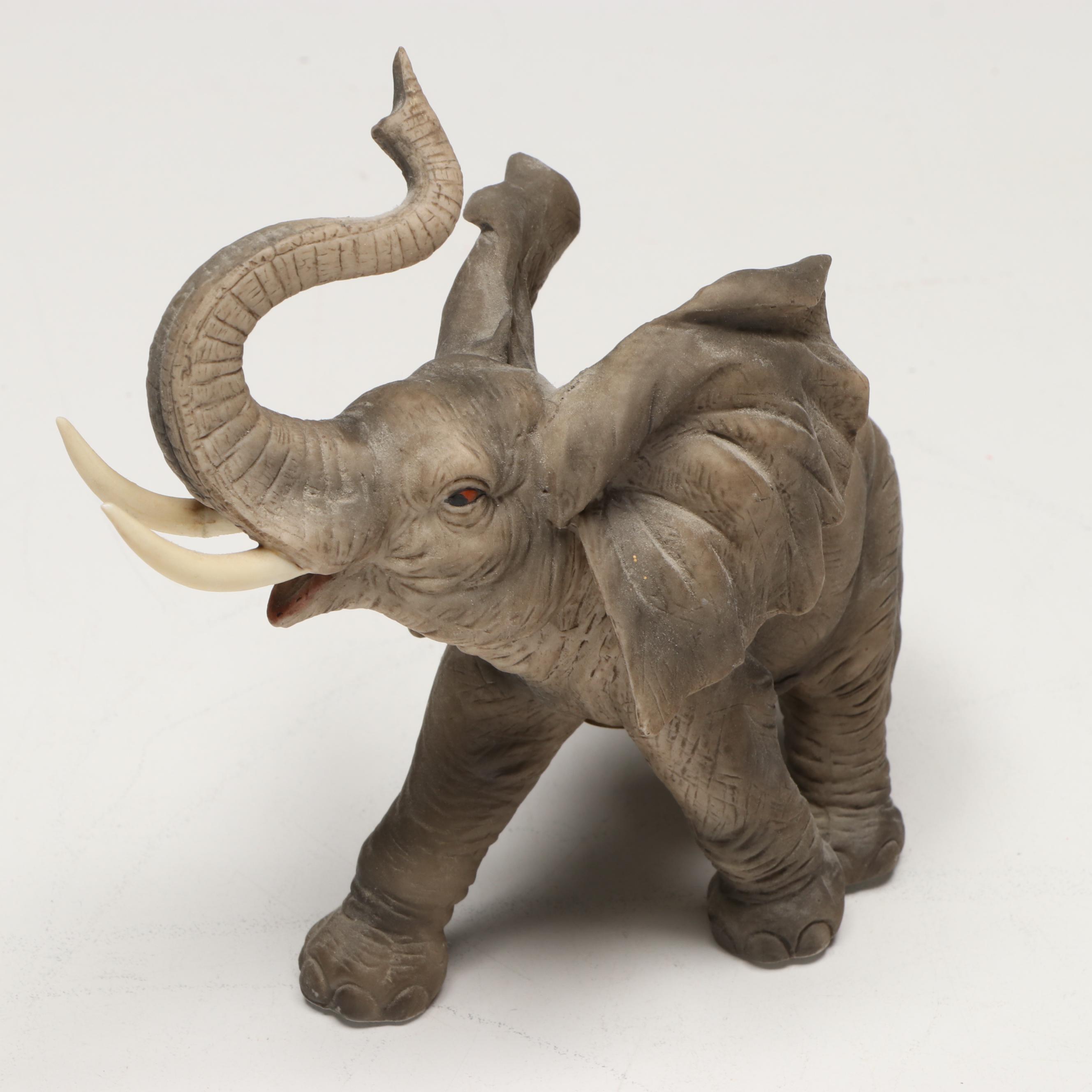 Trailing Vine Ltd. Porcelain Elephant Figures