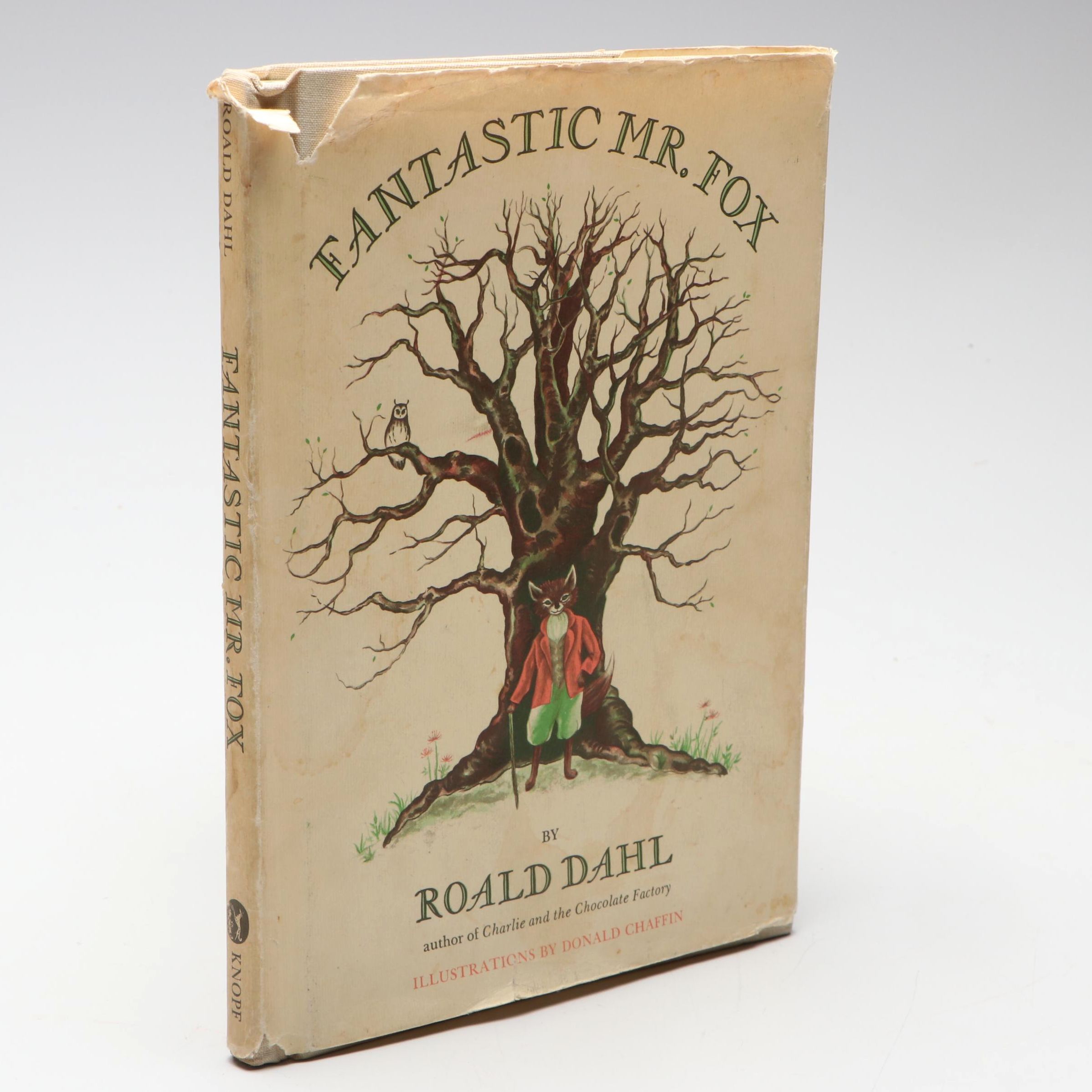 First Edition "Fantastic Mr. Fox" by Roald Dahl, 1970