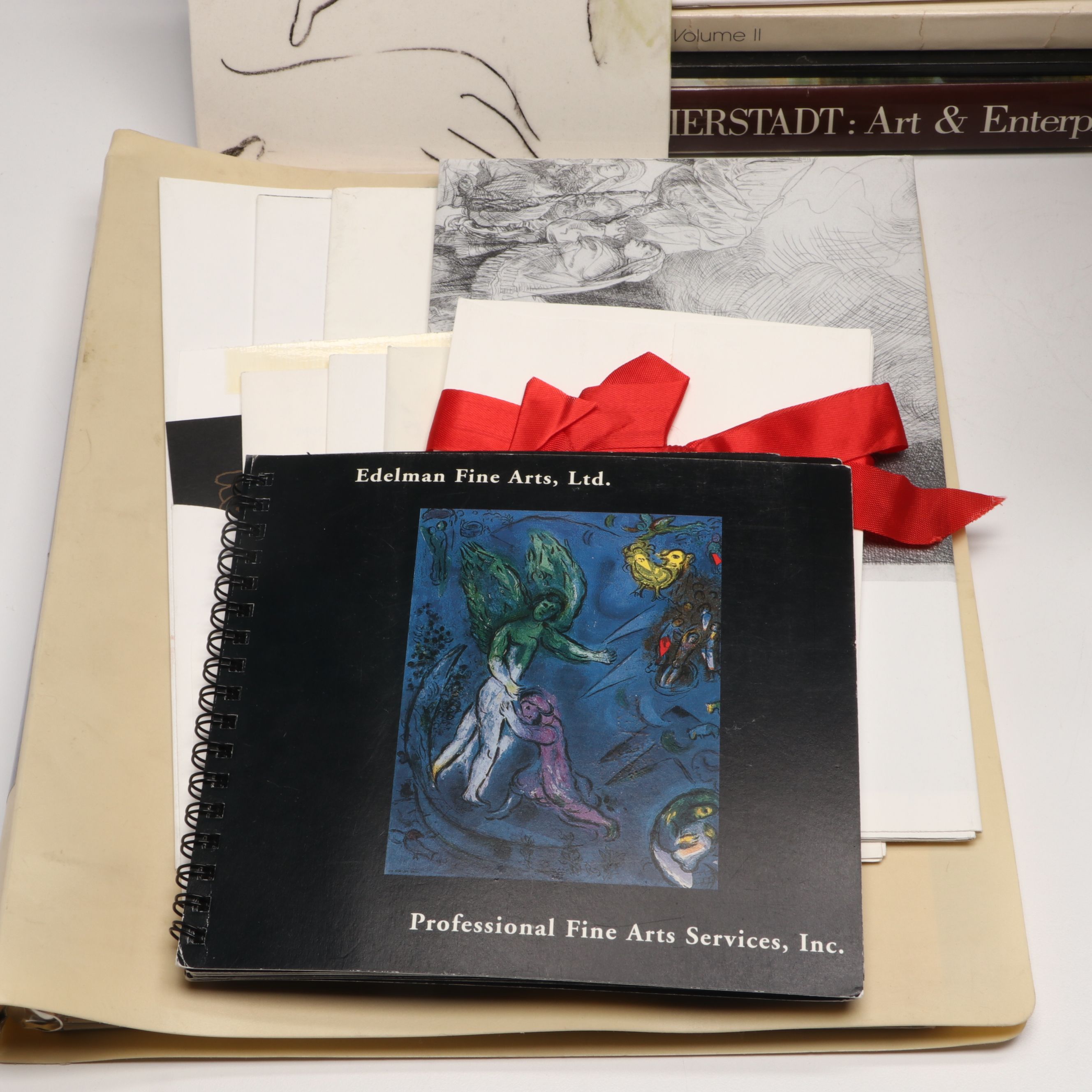 "The Complete Etchings of Rembrandt" with Art Auction Books and Encyclopedias