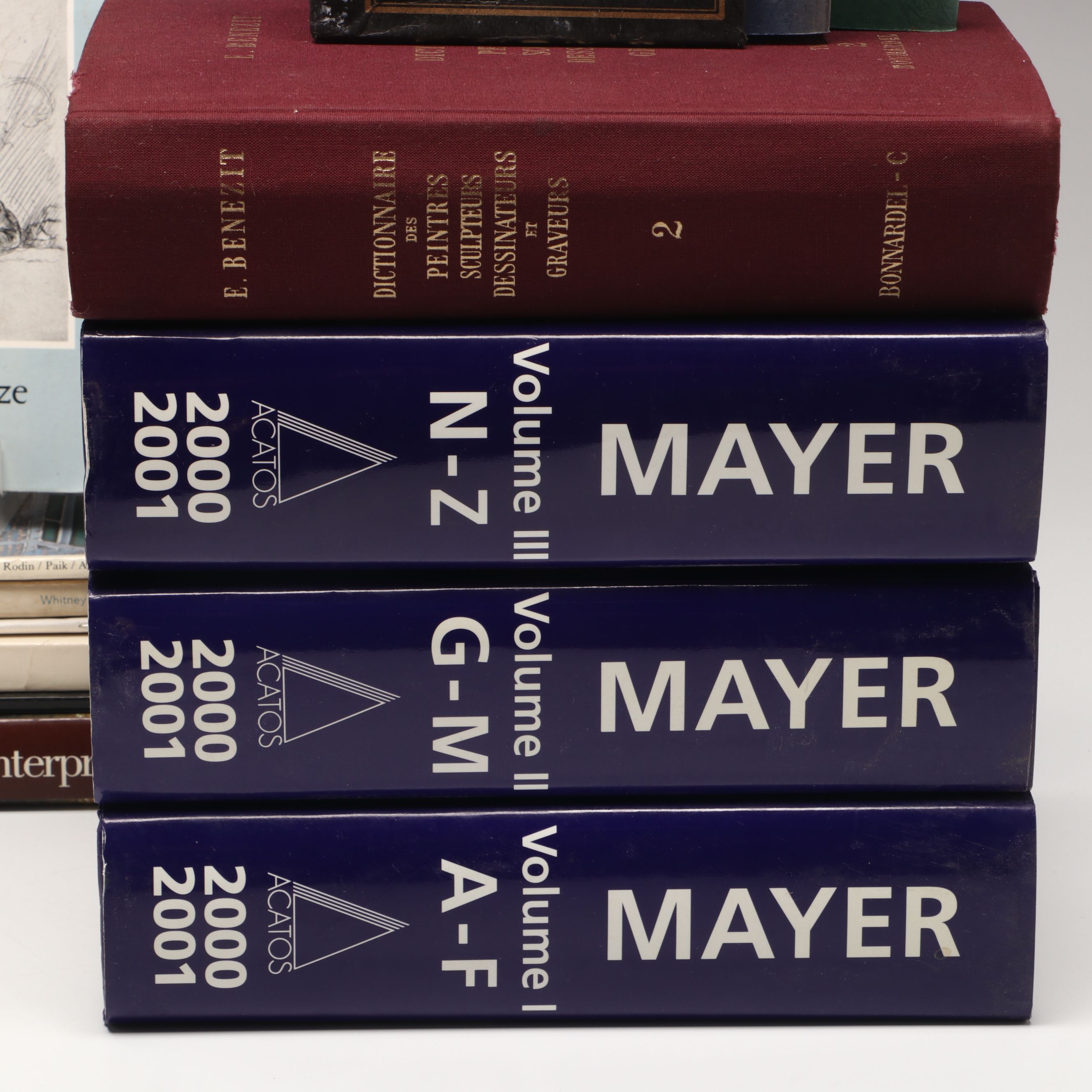 "The Complete Etchings of Rembrandt" with Art Auction Books and Encyclopedias