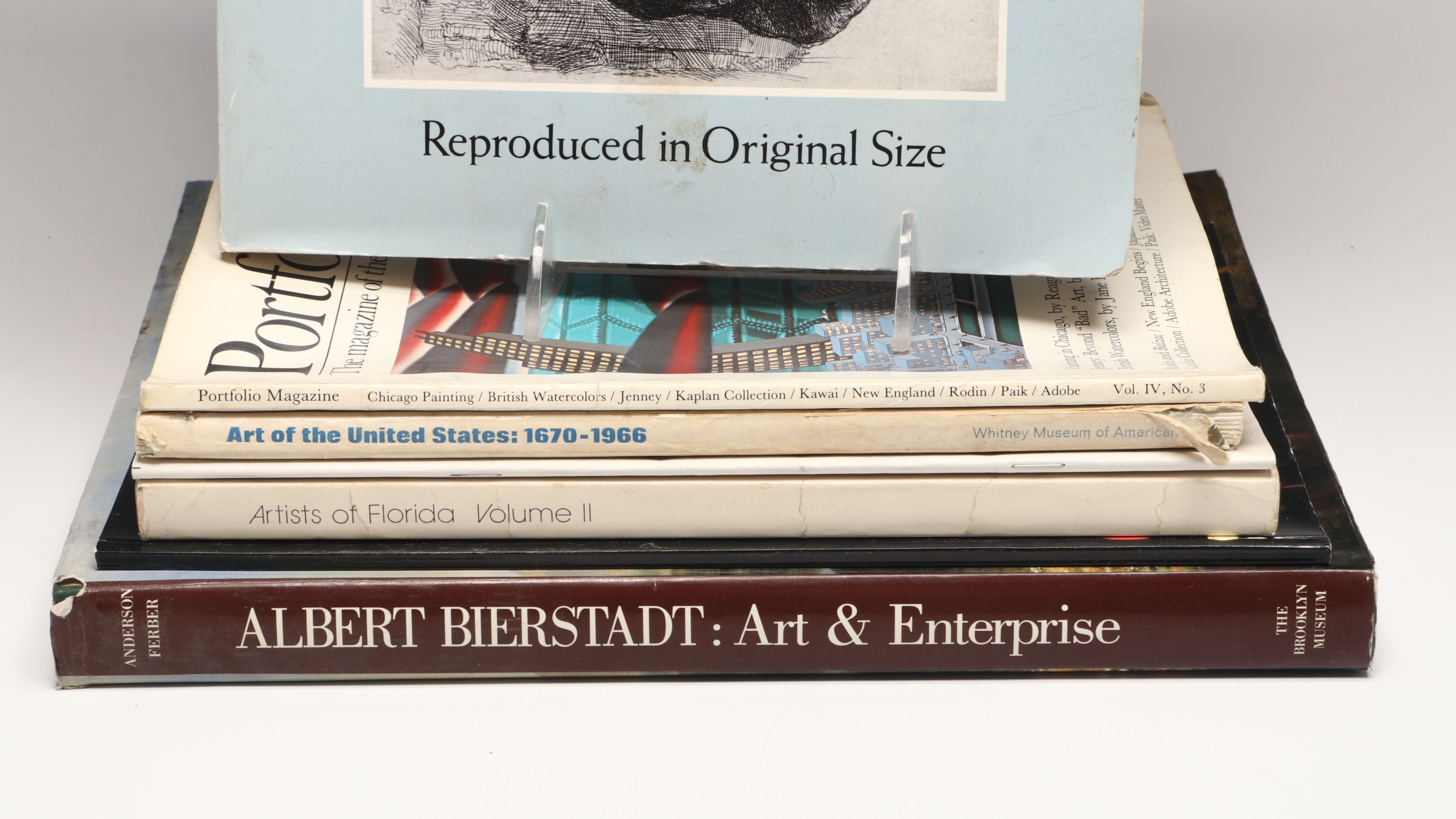 "The Complete Etchings of Rembrandt" with Art Auction Books and Encyclopedias