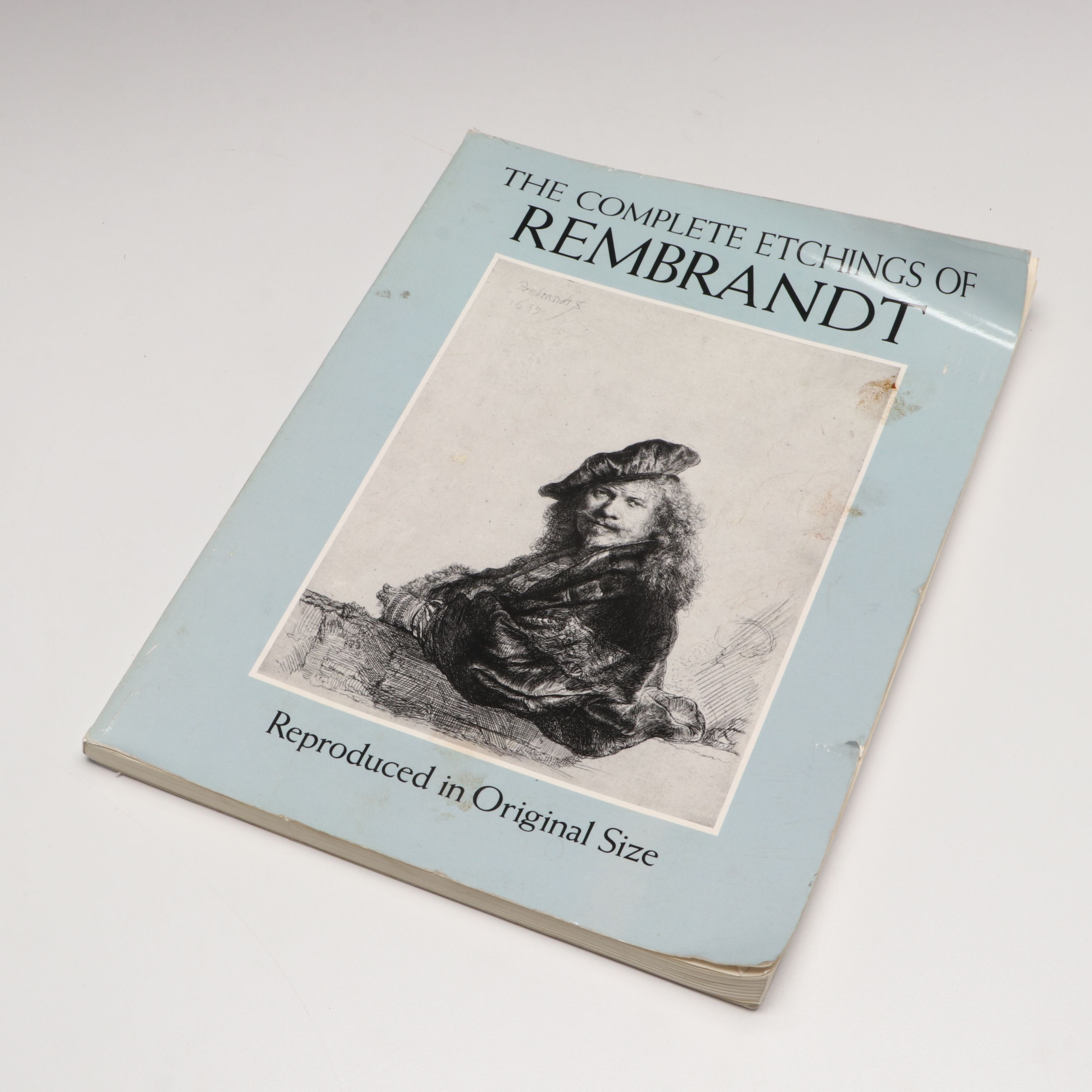 "The Complete Etchings of Rembrandt" with Art Auction Books and Encyclopedias