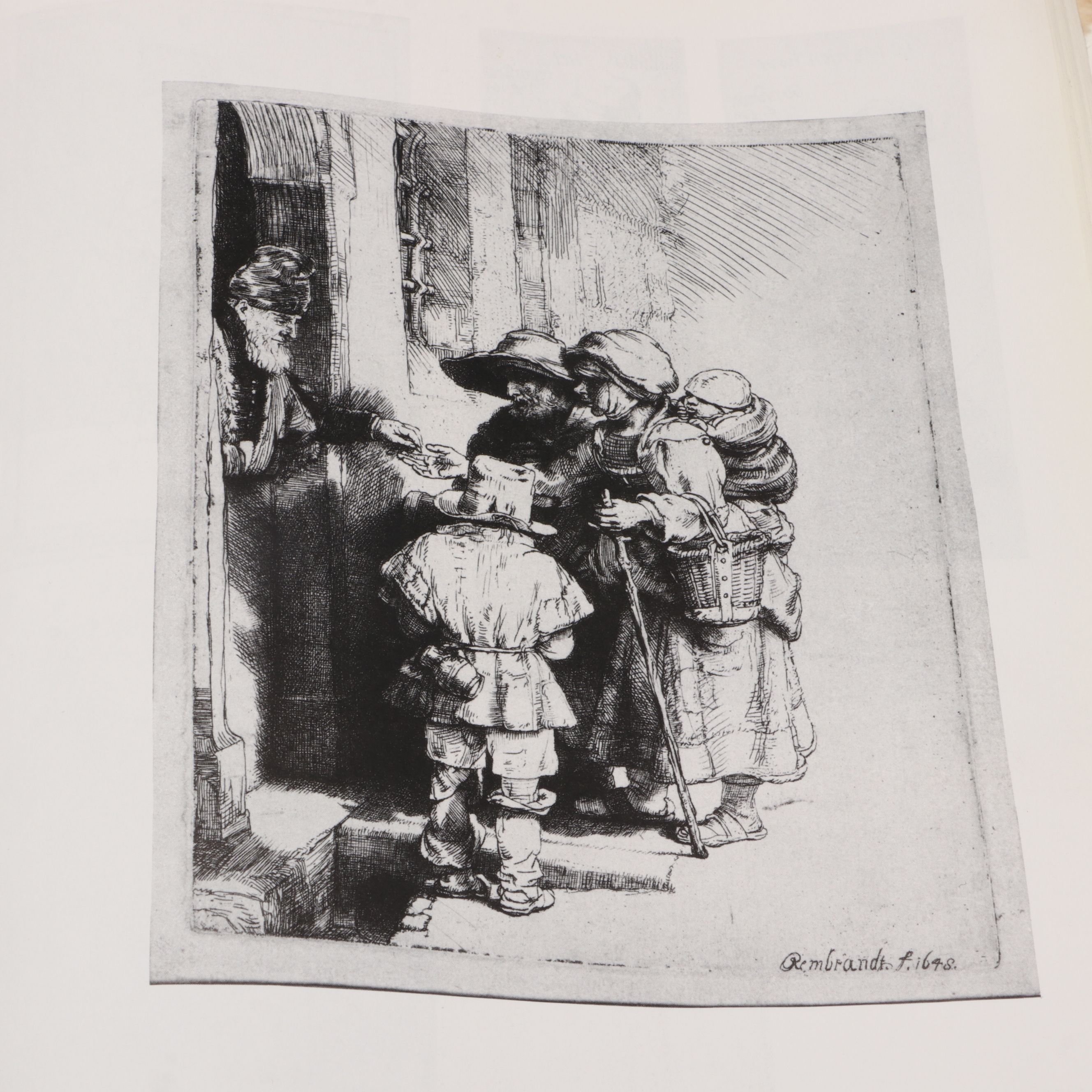 "The Complete Etchings of Rembrandt" with Art Auction Books and Encyclopedias