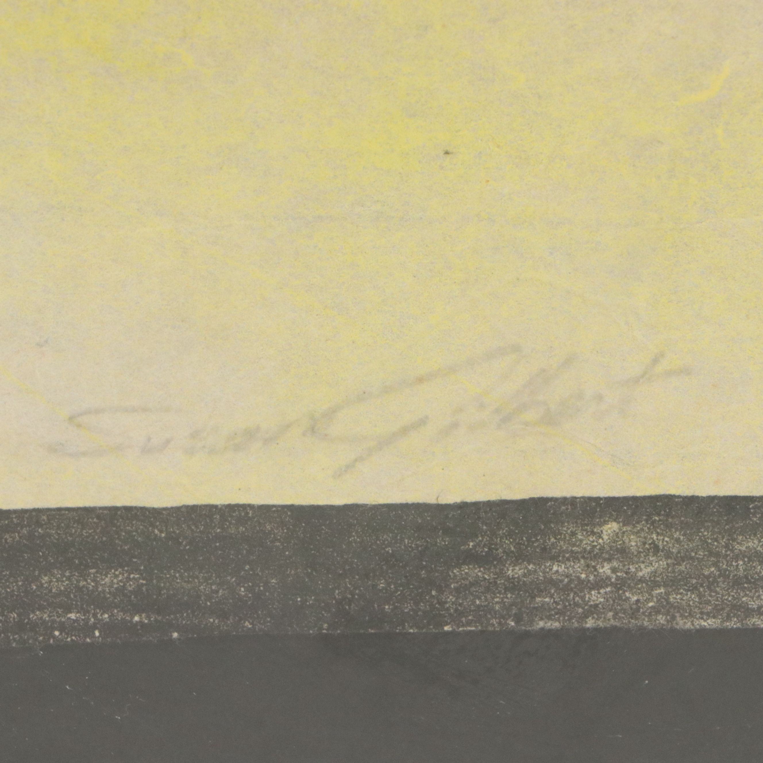 Susan Gilbert Reduction Woodcut of Leaping Horse