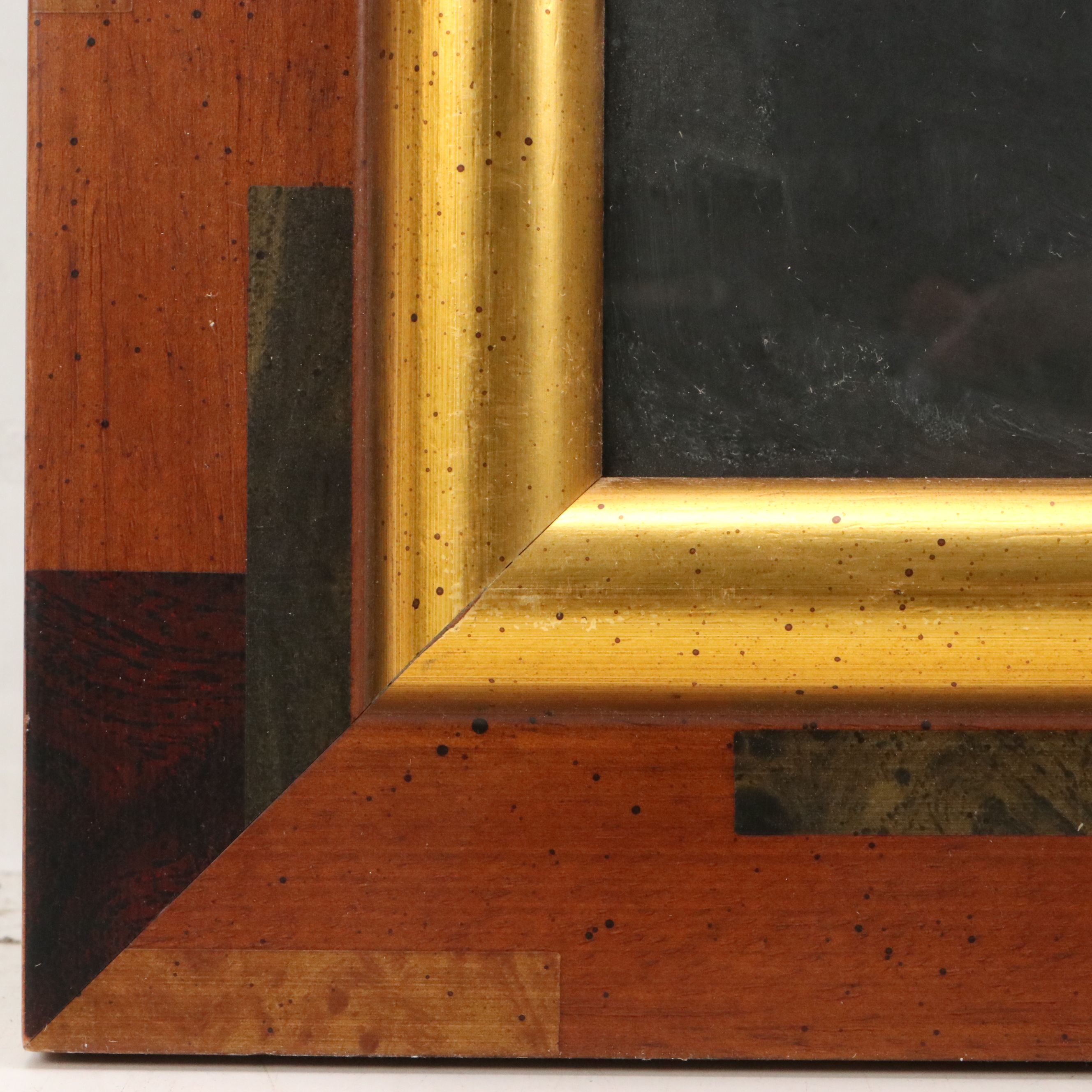 Susan Gilbert Reduction Woodcut of Leaping Horse