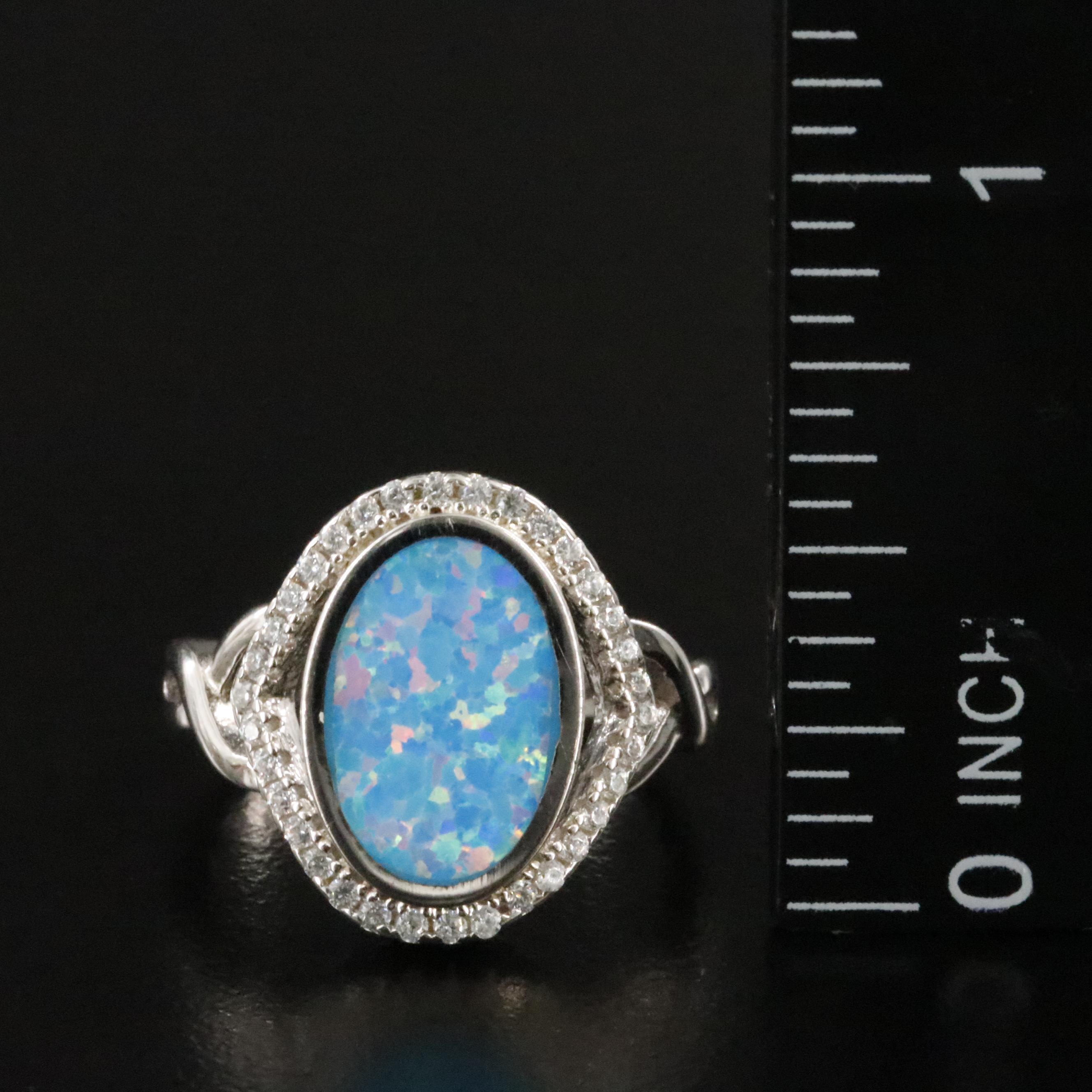 Sterling Ring Collection Featuring Prasiolite, CZ and Glass