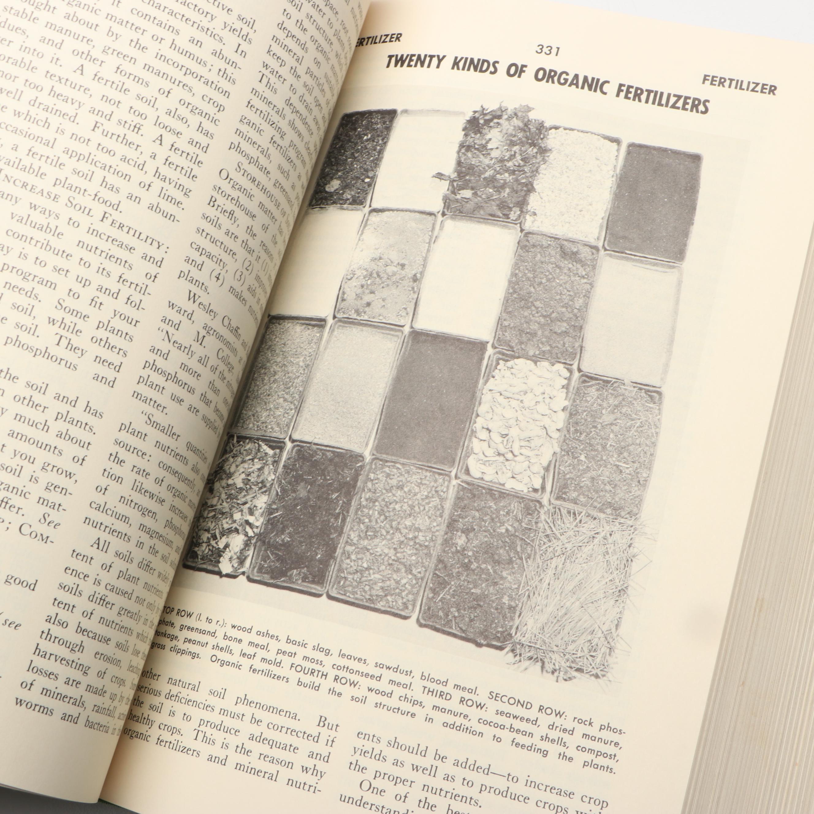 "Encyclopedia of Organic Gardening", More Gardening Books, Mid to Late 20th C.