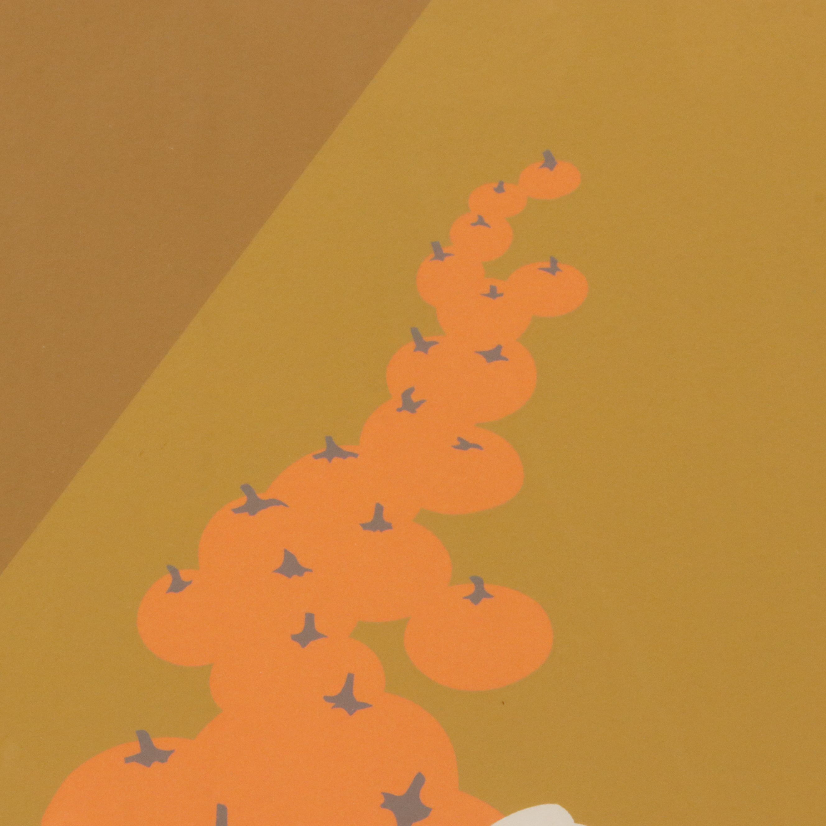 Peggy Stewart Serigraph "Pumpkin Harvest"