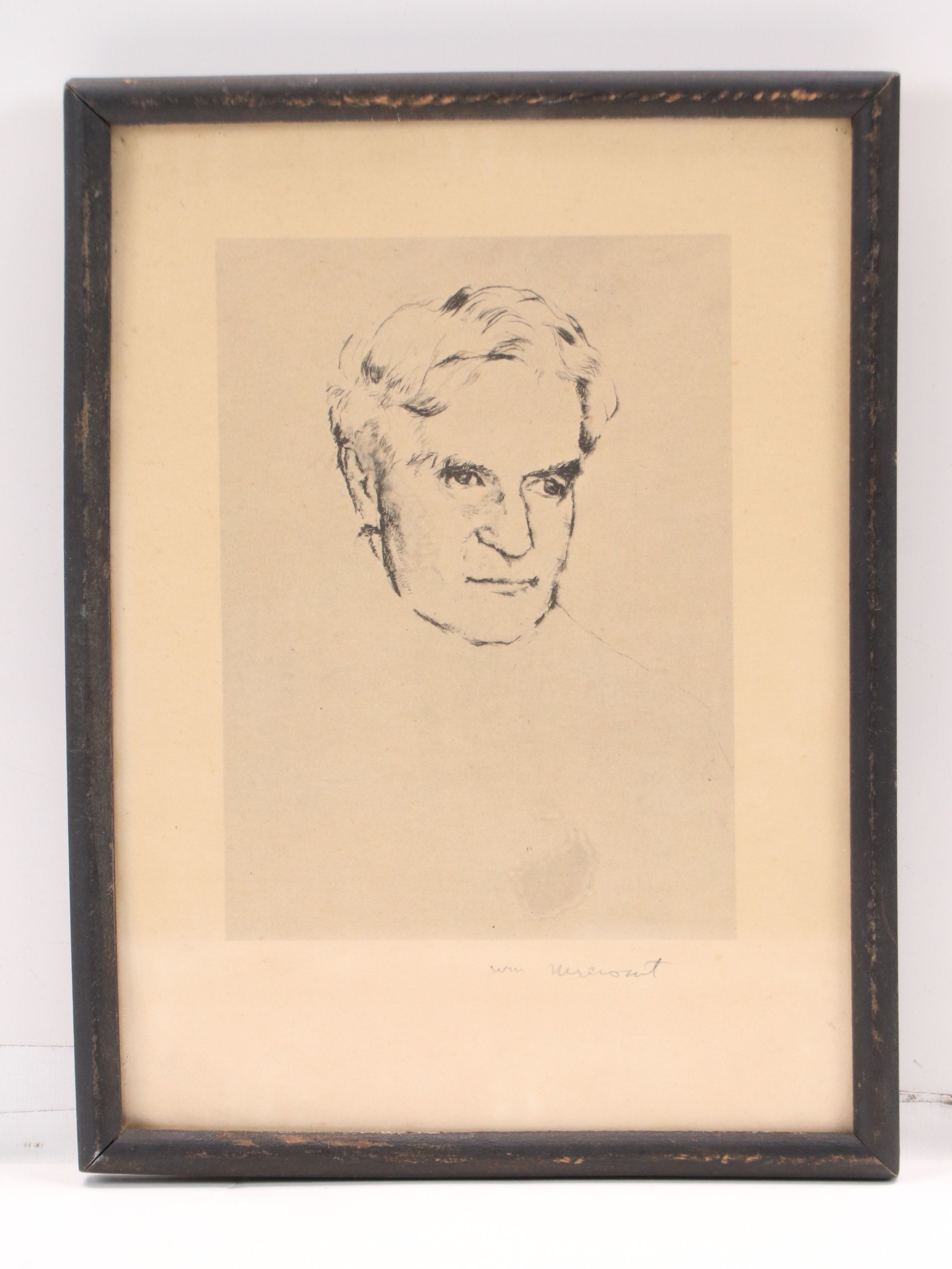 Photograph and Letters of Benjamin Cardozo