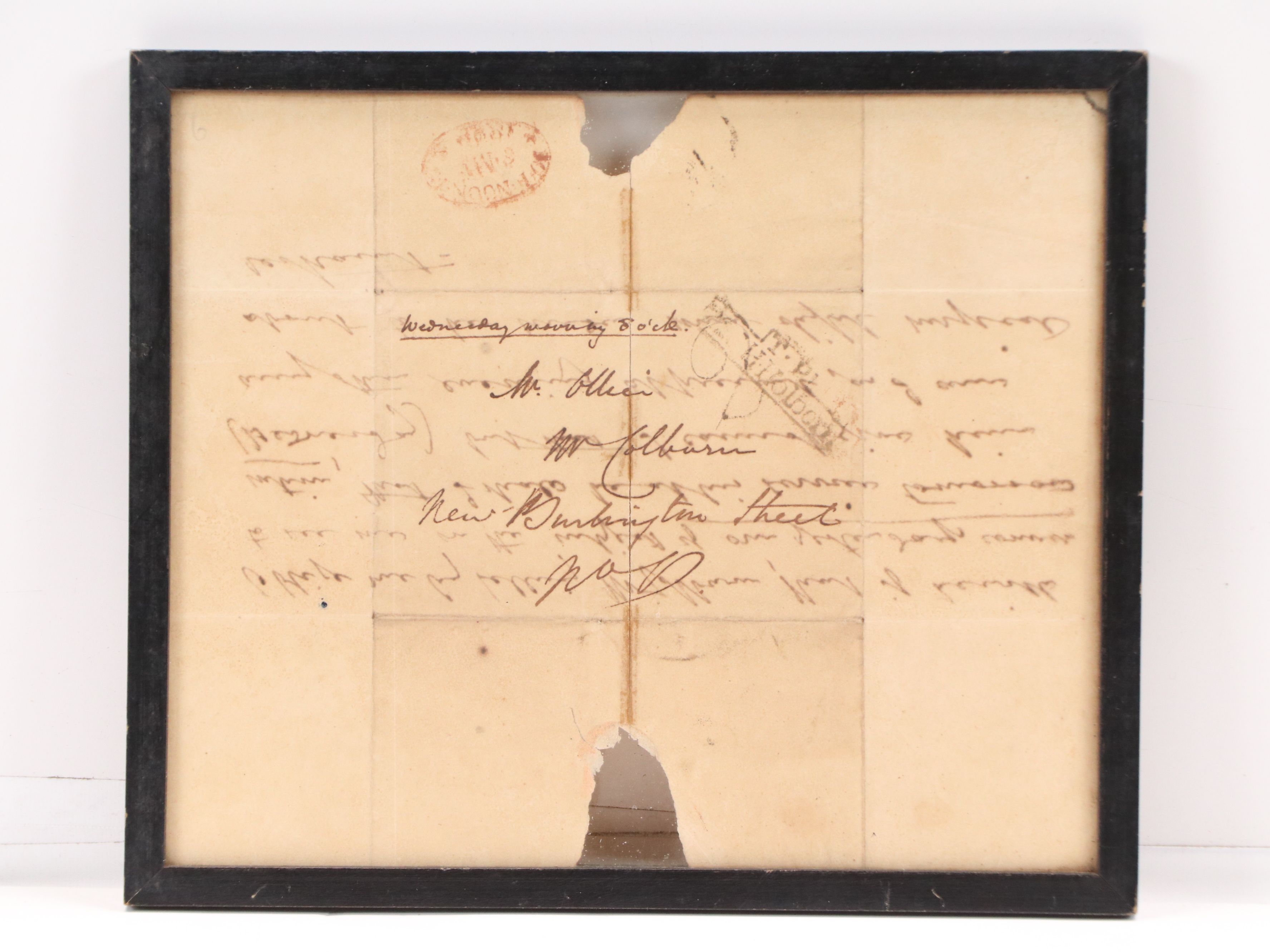 Photograph and Letters of Benjamin Cardozo