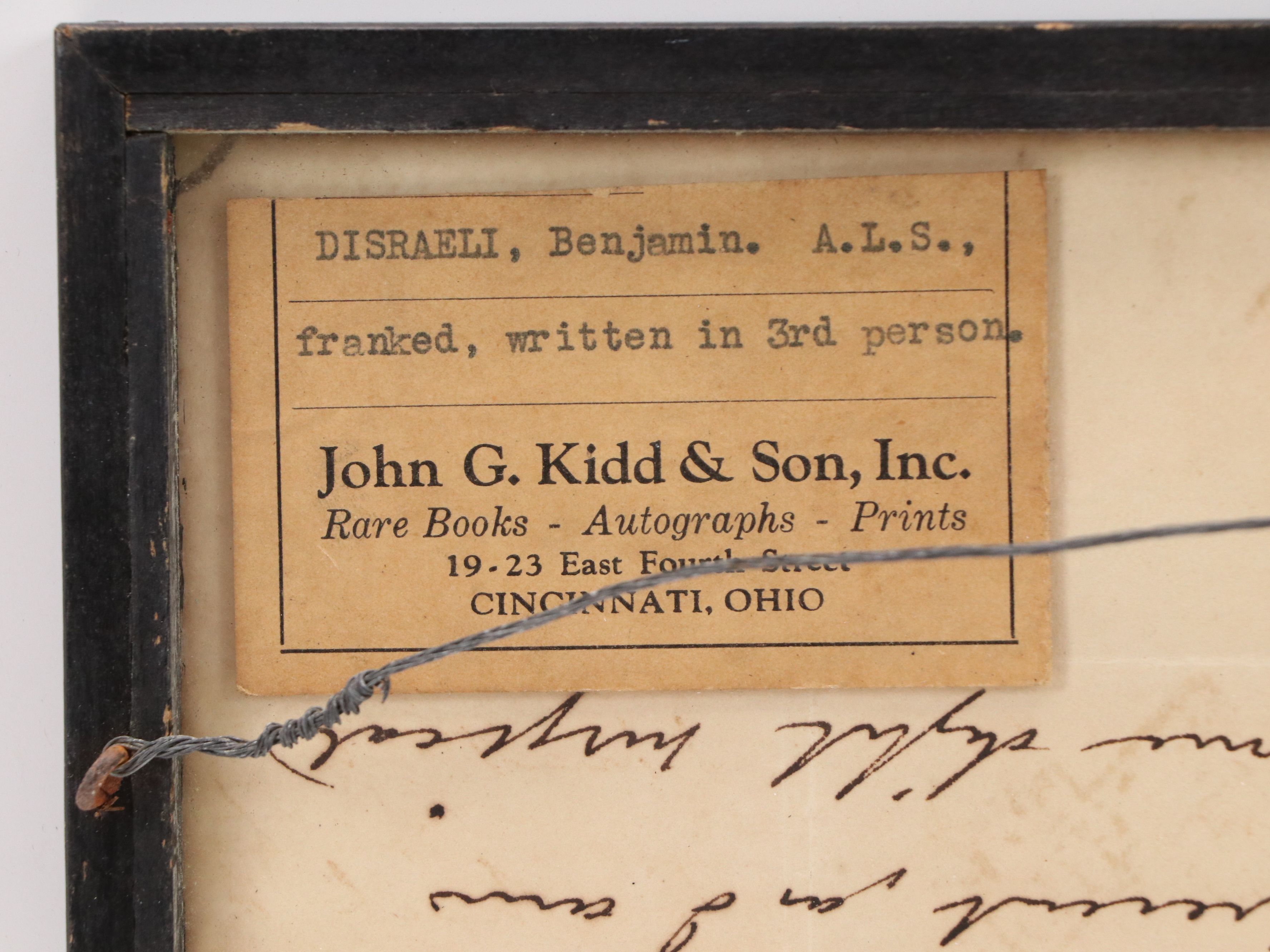 Photograph and Letters of Benjamin Cardozo