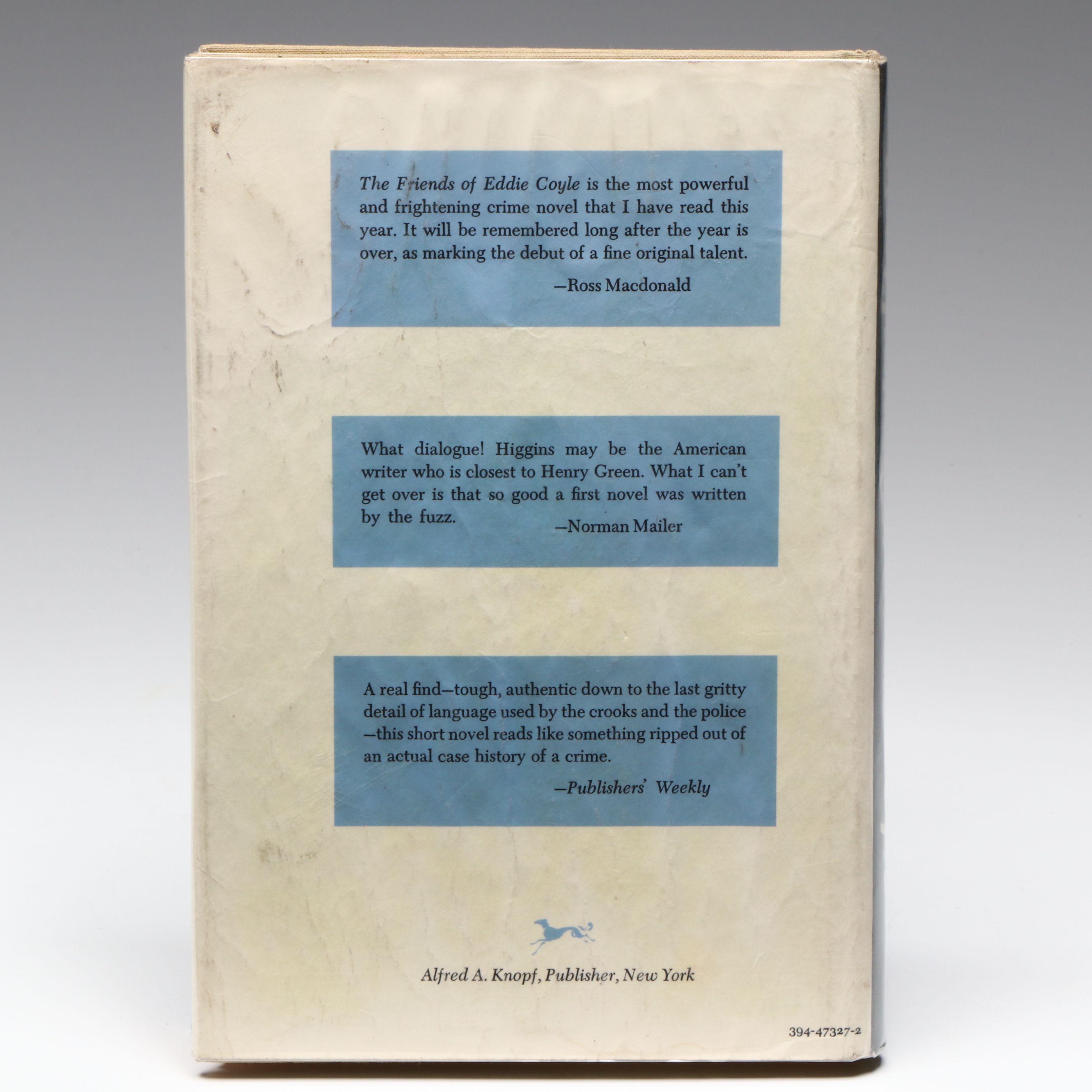 First Edition "The Friends of Eddie Coyle" by George V. Higgins, 1972