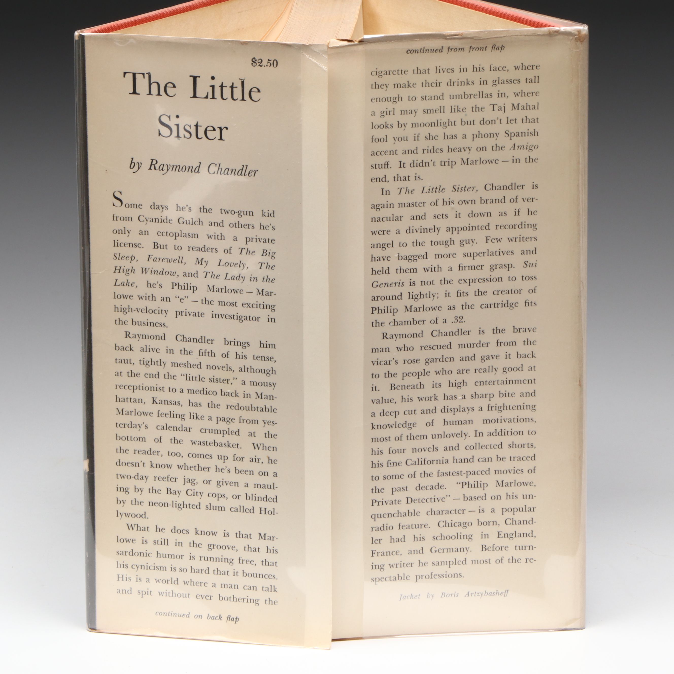 First American Edition "The Little Sister" by Raymond Chandler, 1949