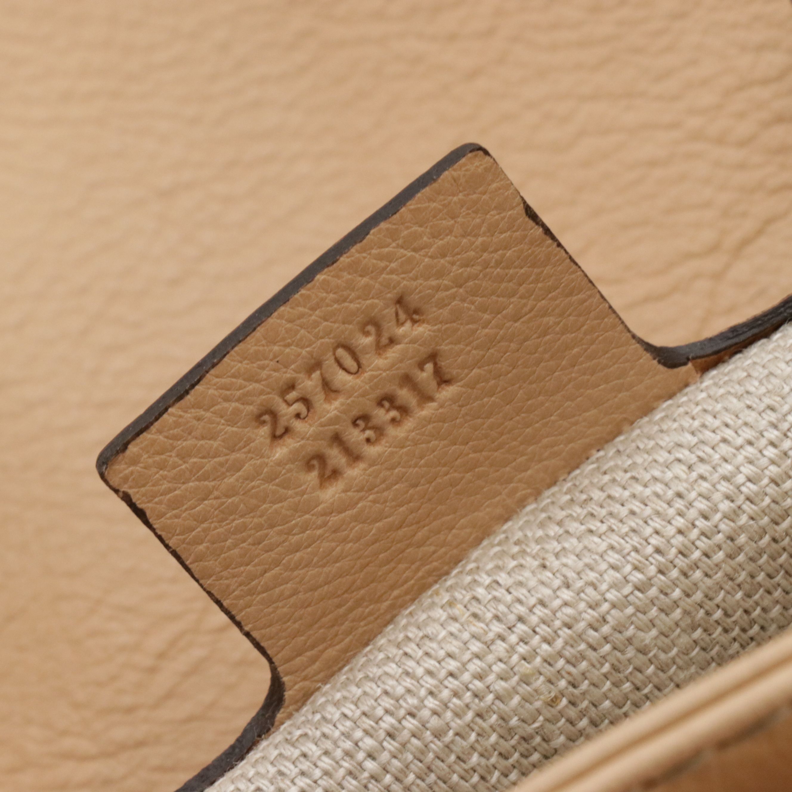 Gucci Marrakech Flap Messenger Bag in Zebra Print Pony Hair and Beige Leather