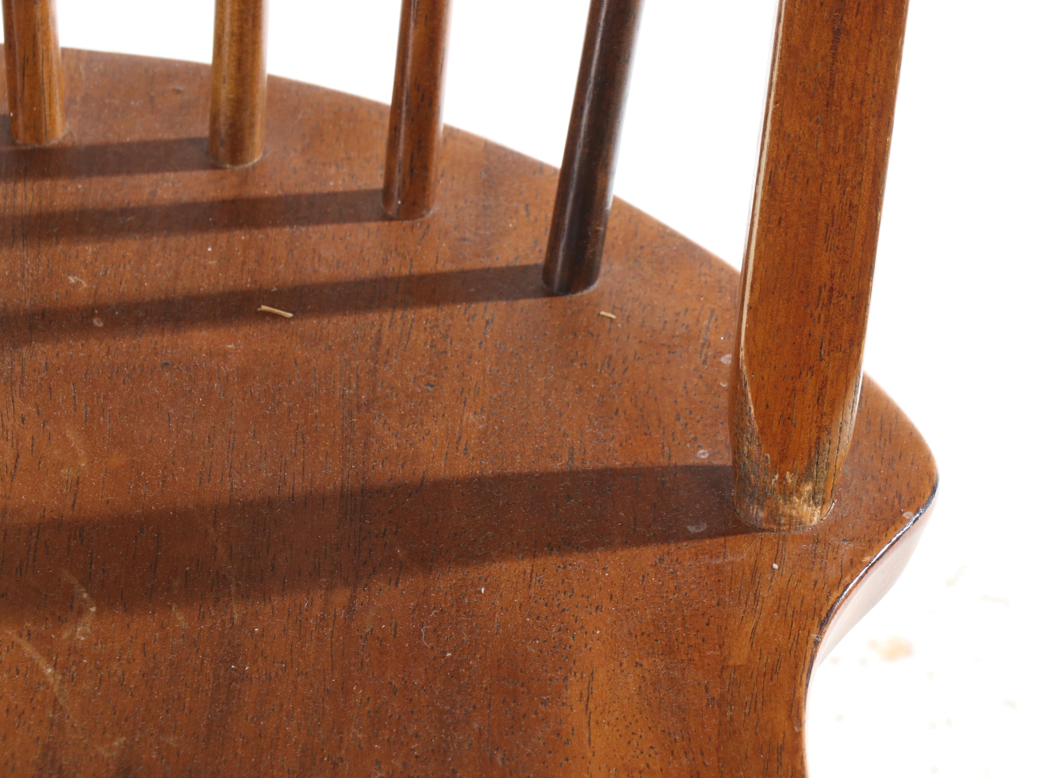 Four Bow-Back Windsor Dining Chairs