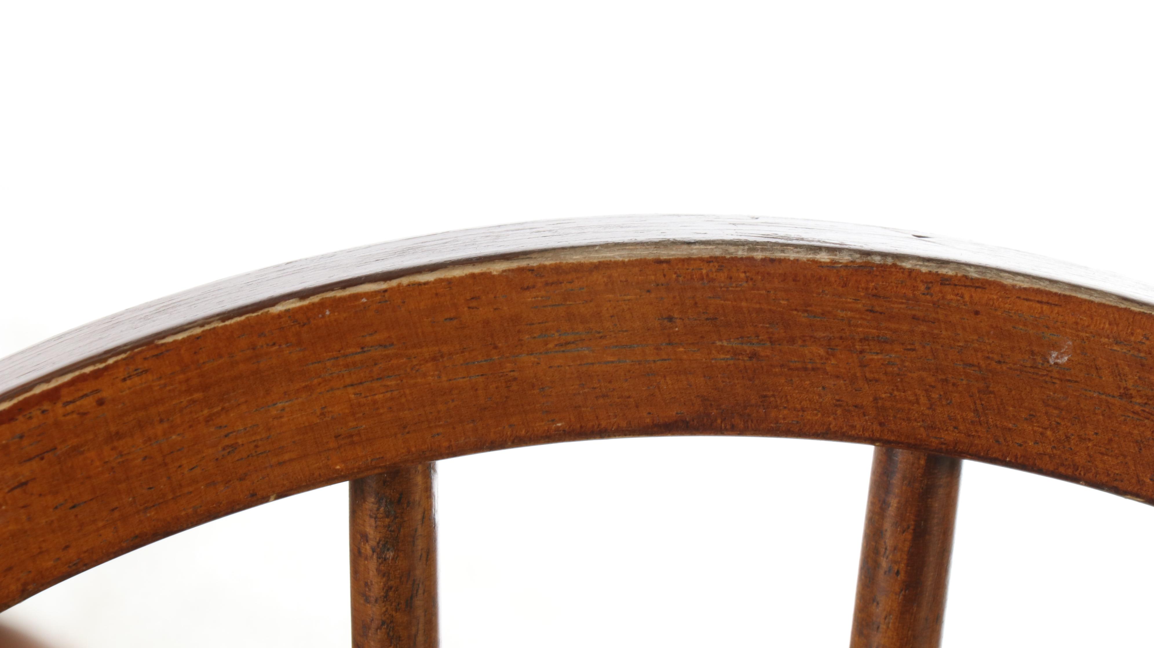 Four Bow-Back Windsor Dining Chairs