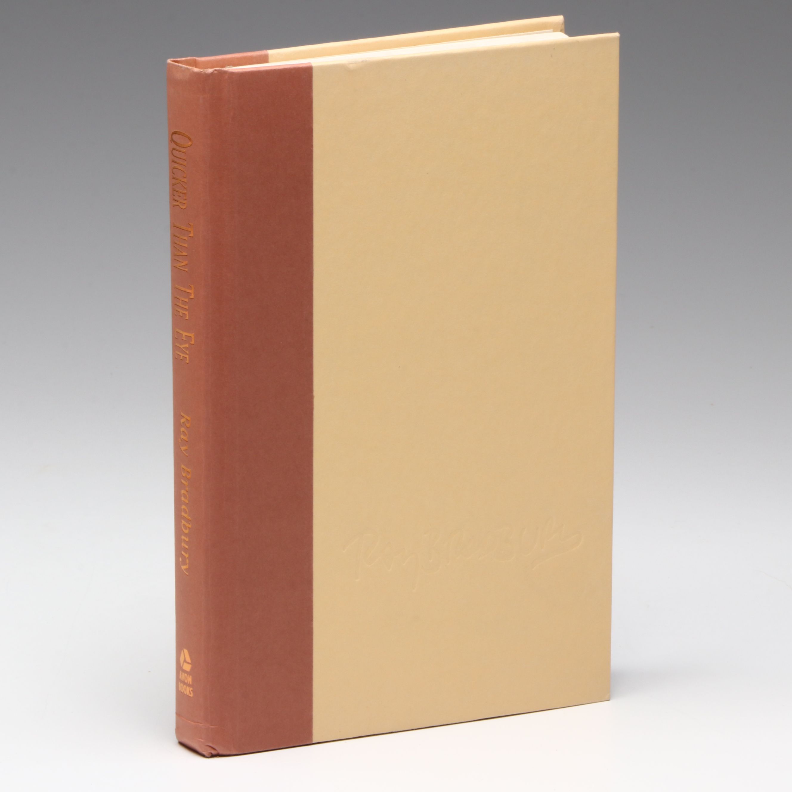 Signed First Edition "Quicker Than the Eye" by Ray Bradbury