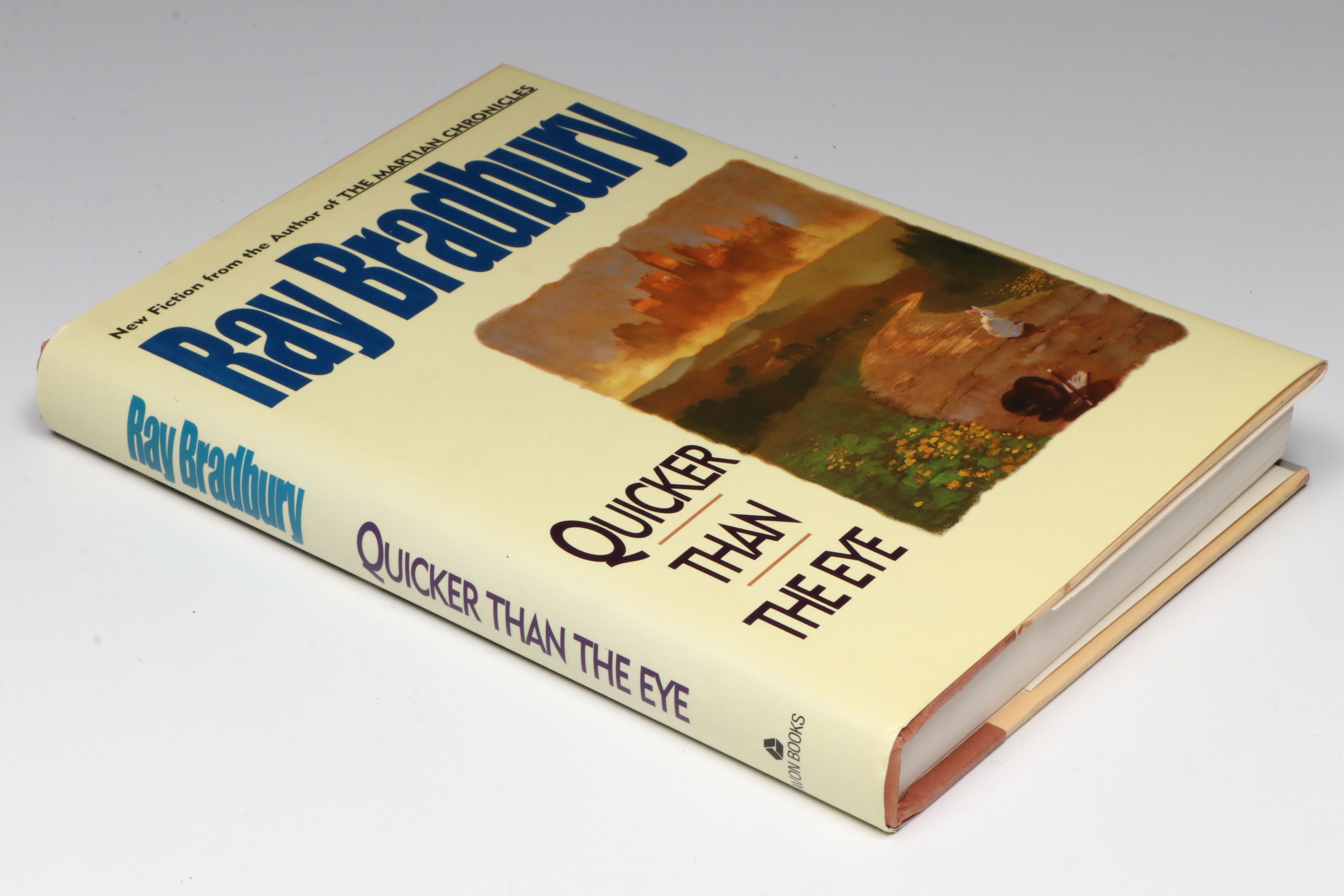 Signed First Edition "Quicker Than the Eye" by Ray Bradbury