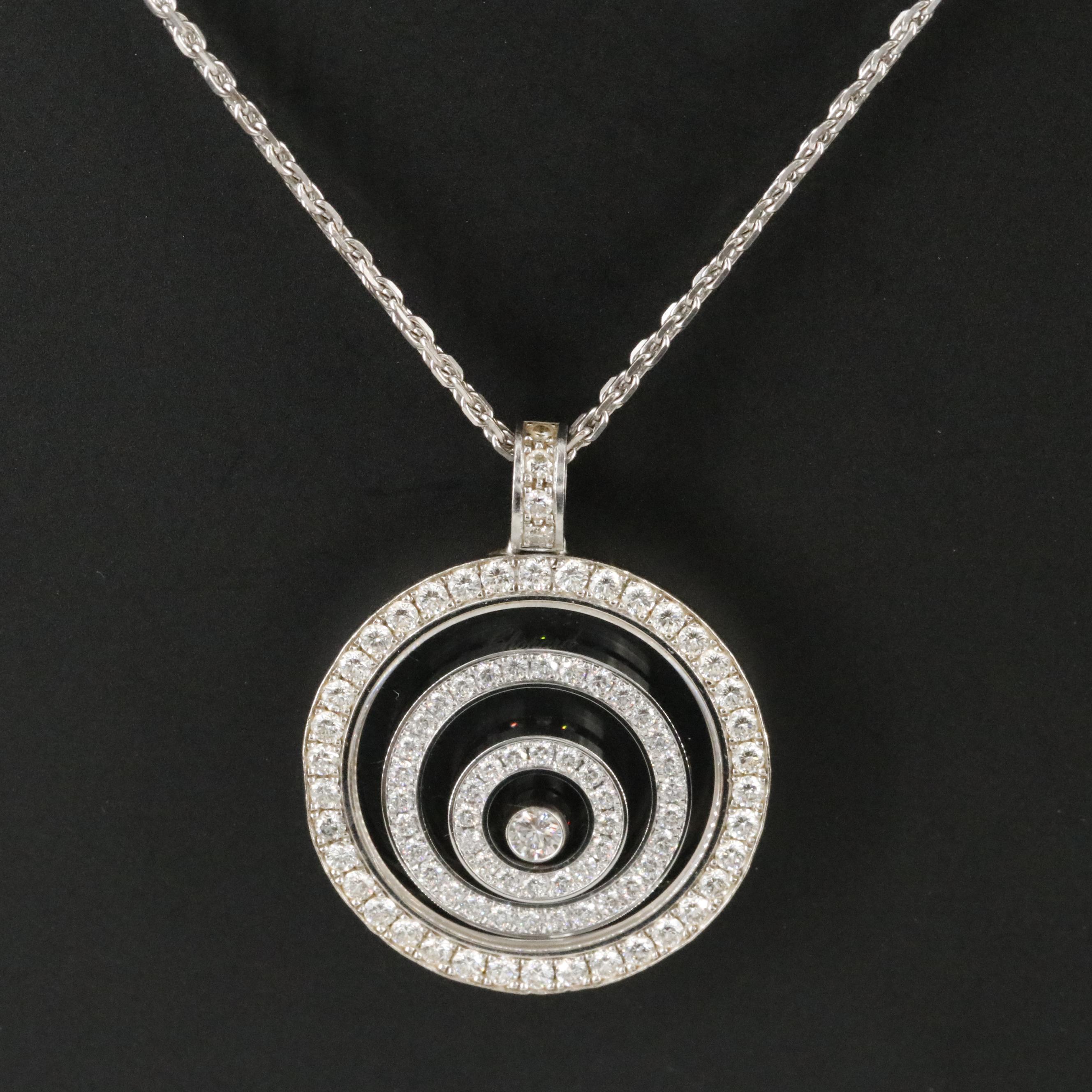 Chopard Happy Spirit 18K 1.14 CTW Diamond Necklace