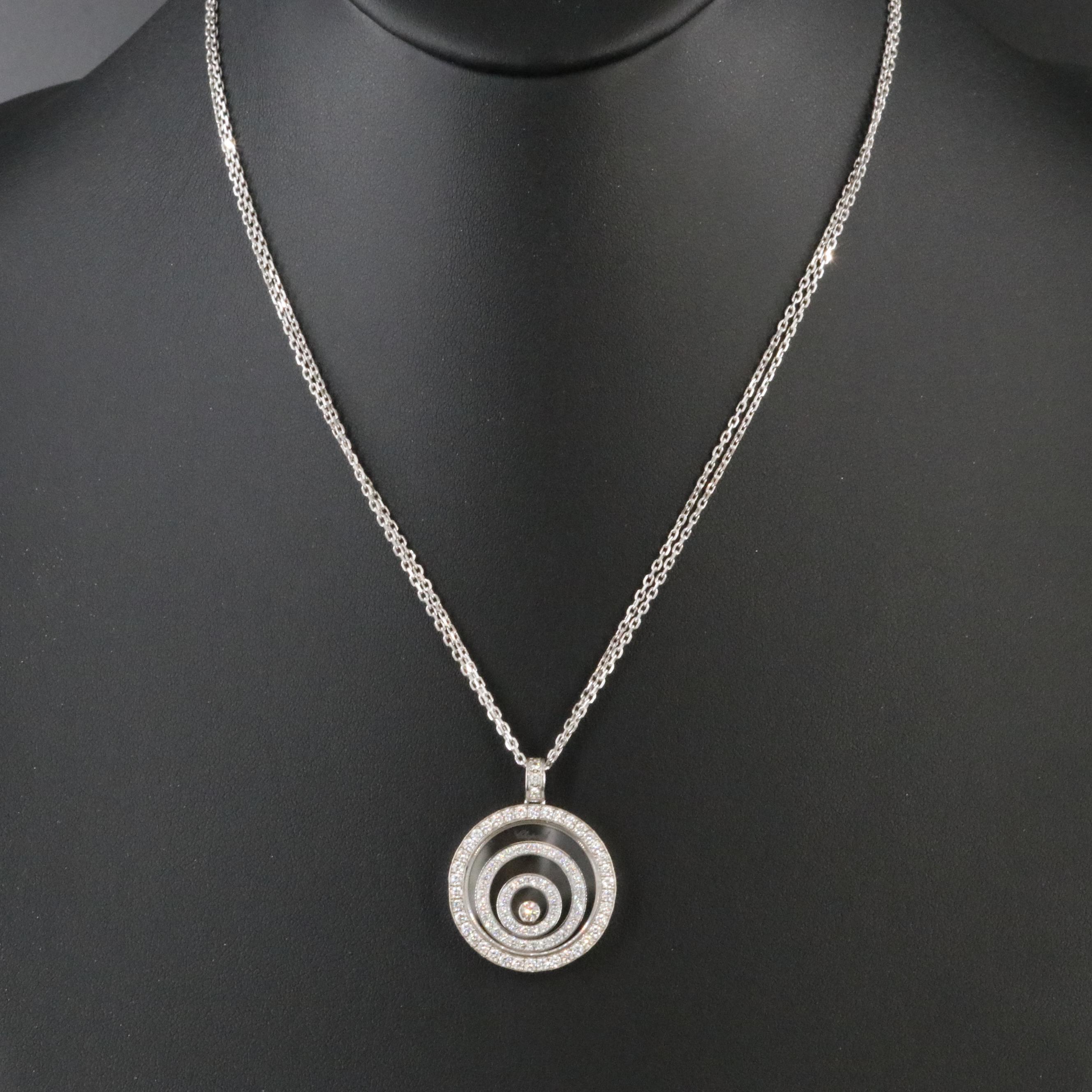 Chopard Happy Spirit 18K 1.14 CTW Diamond Necklace