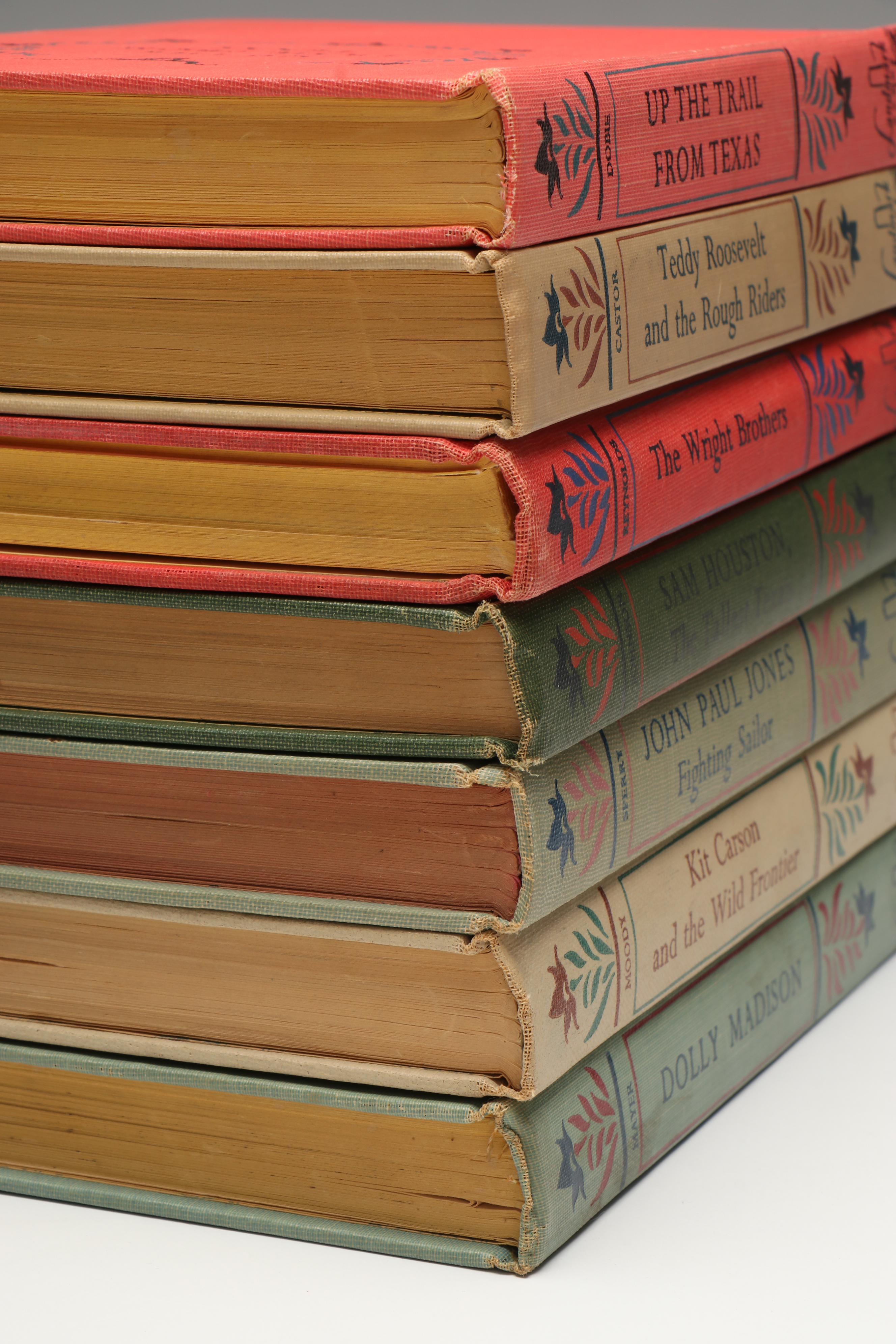 Random House "Landmark Books" American History Books, 1950s