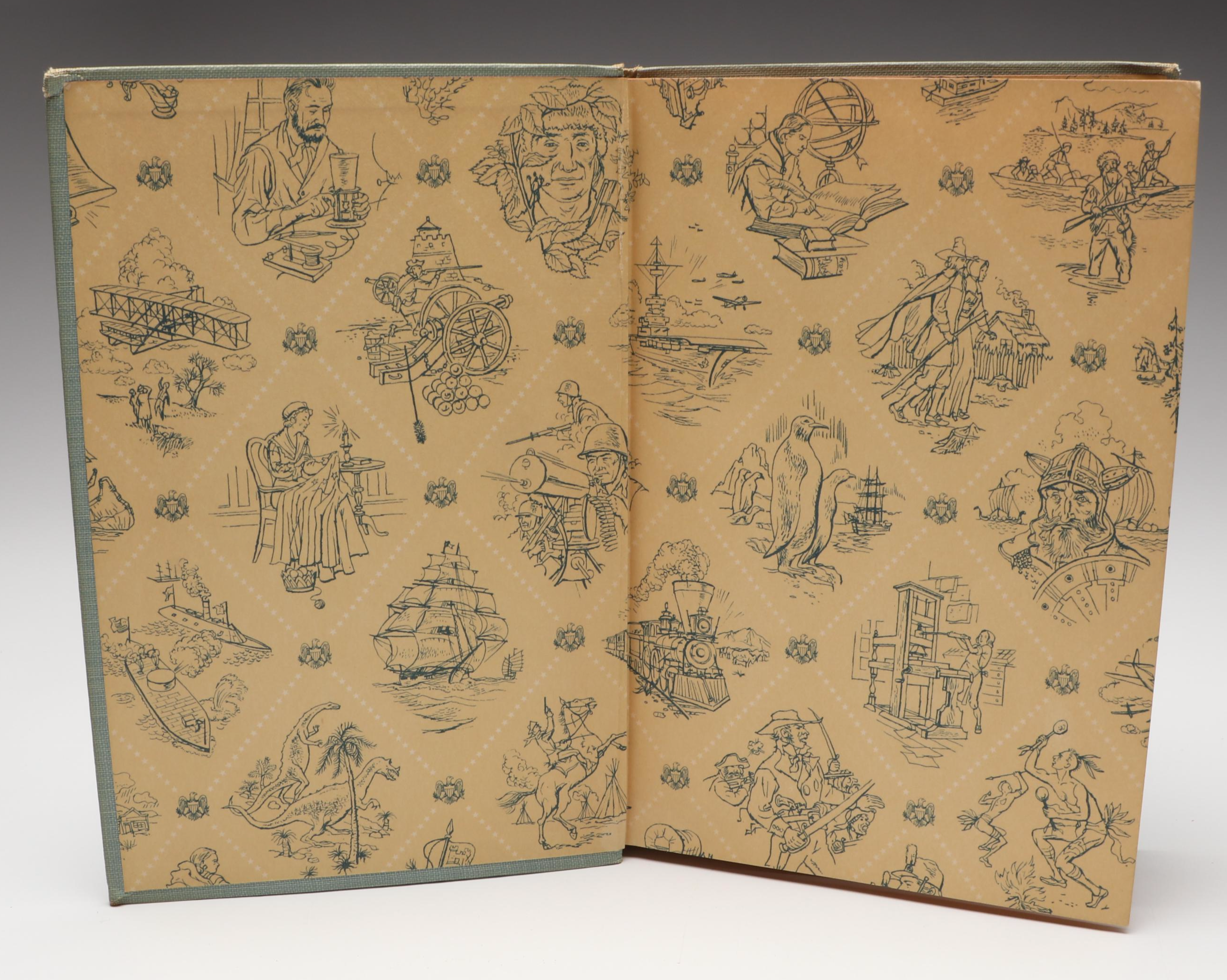 Random House "Landmark Books" American History Books, 1950s