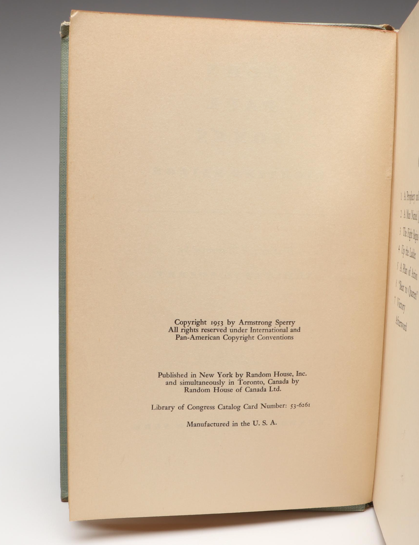 Random House "Landmark Books" American History Books, 1950s