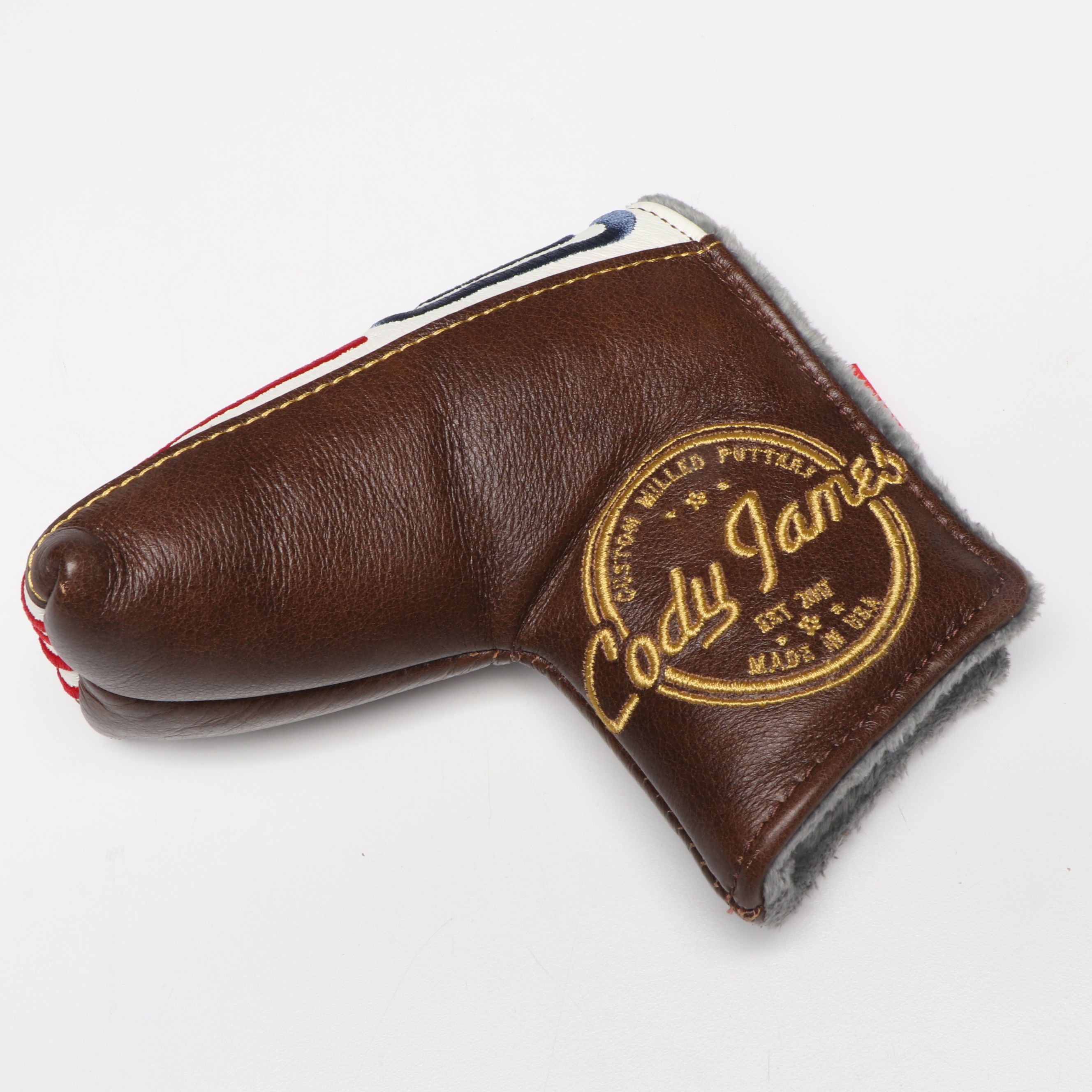 Cody James Patriotic Faux Leather Blade Putter Head Cover