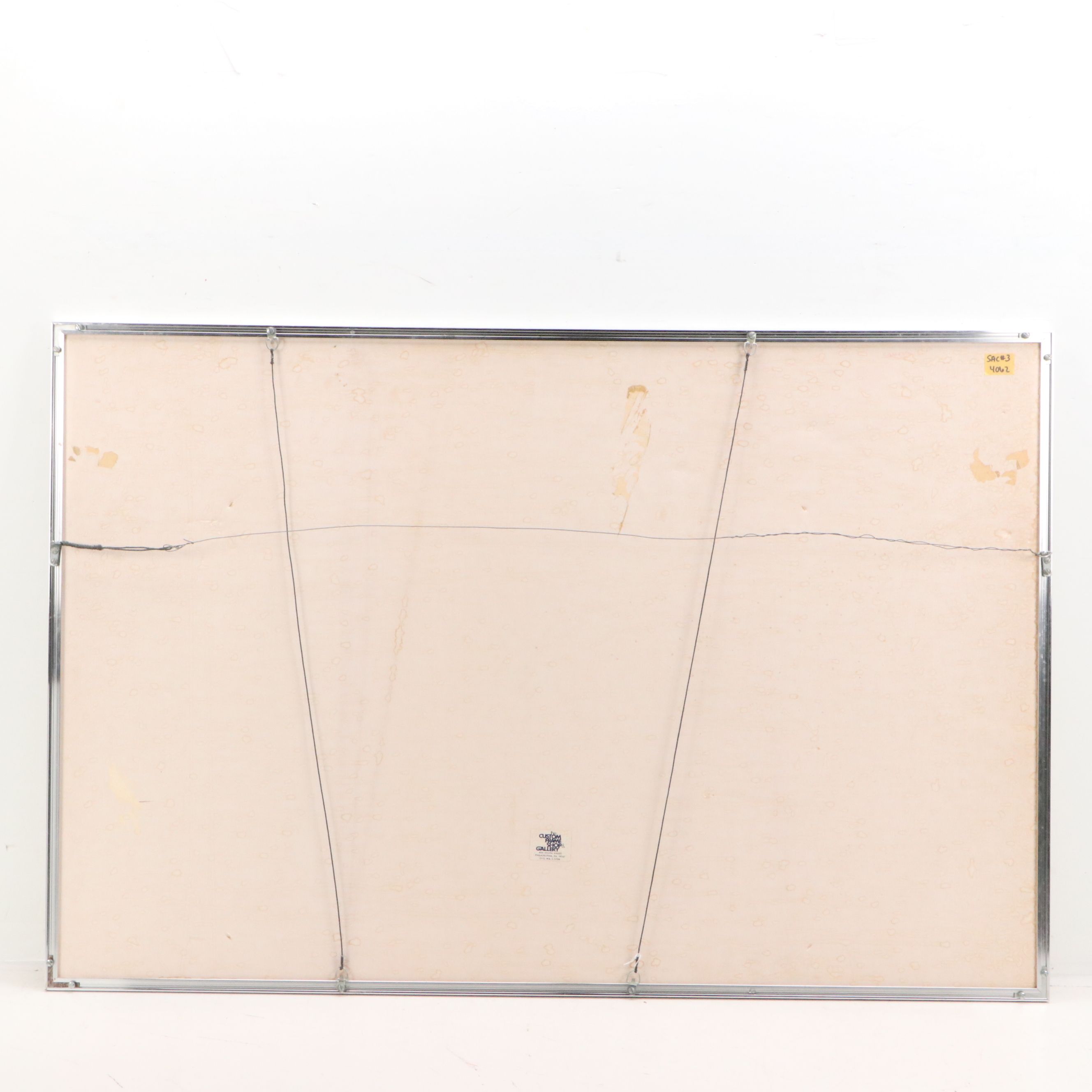 Jean-Michel Folon Serigraph of Eyeglasses, Mid-20th Century