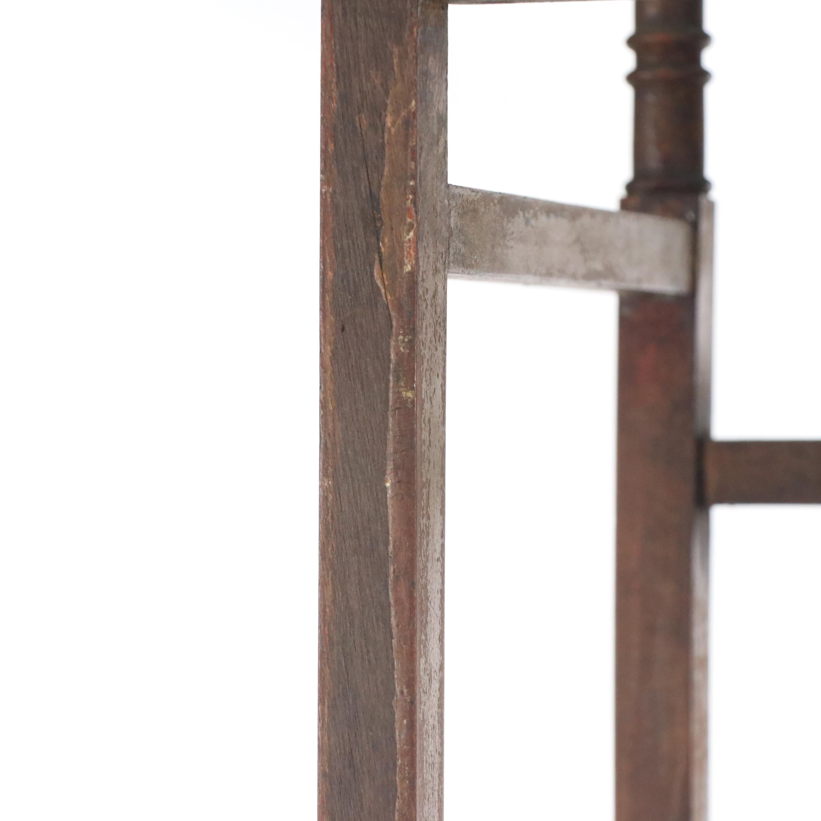 Aesthetic Movement Walnut Hall Stand, Late 19th Century