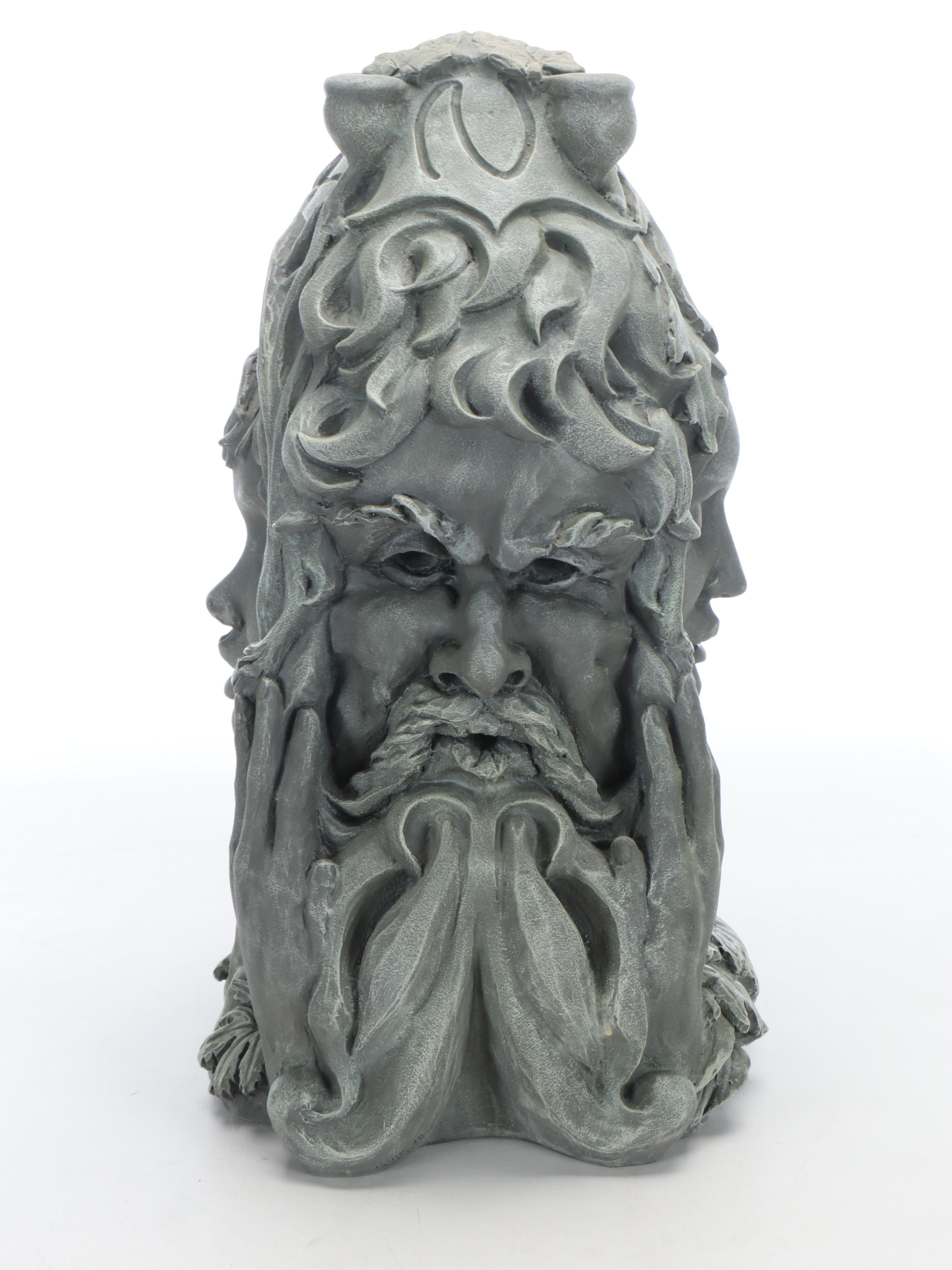 Allegorical Four Seasons Cast Composite Garden Statuary