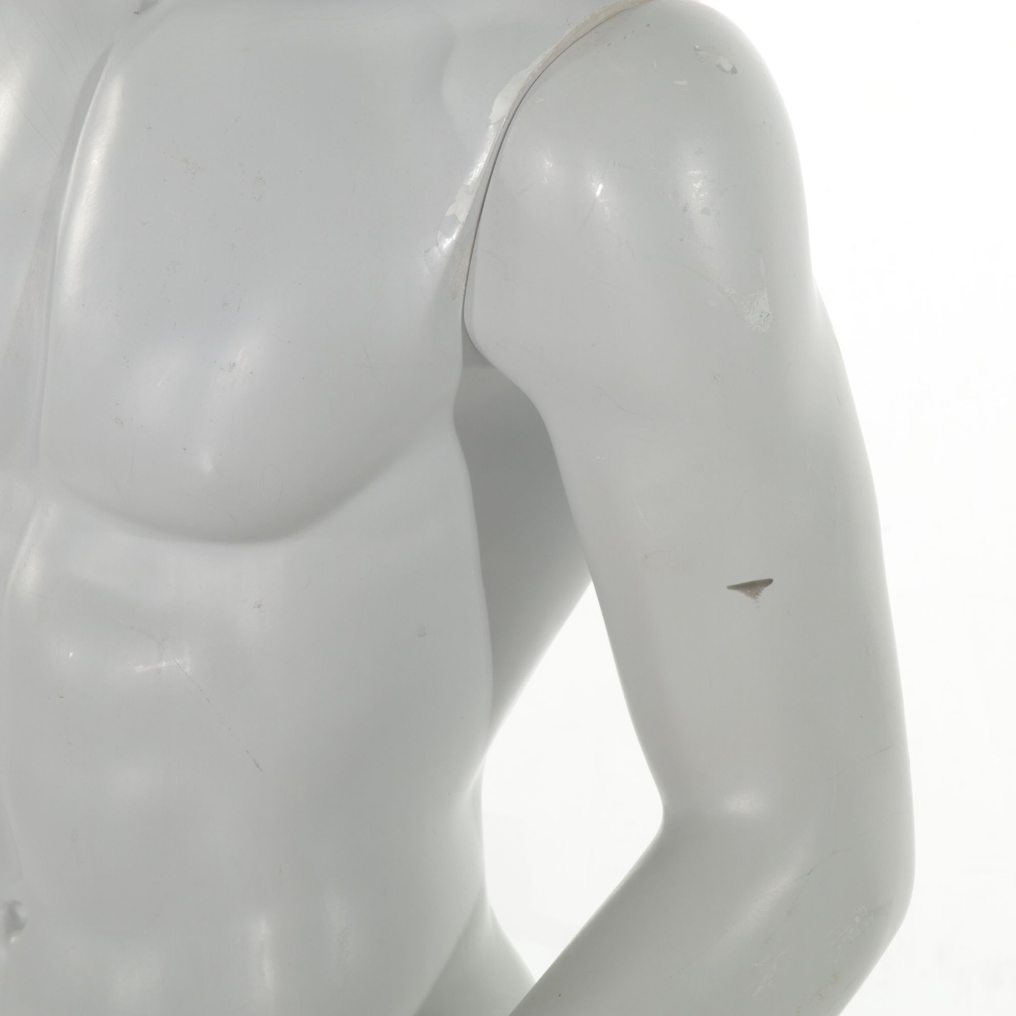 Three Standing Full-Body Retail Display Mannequins