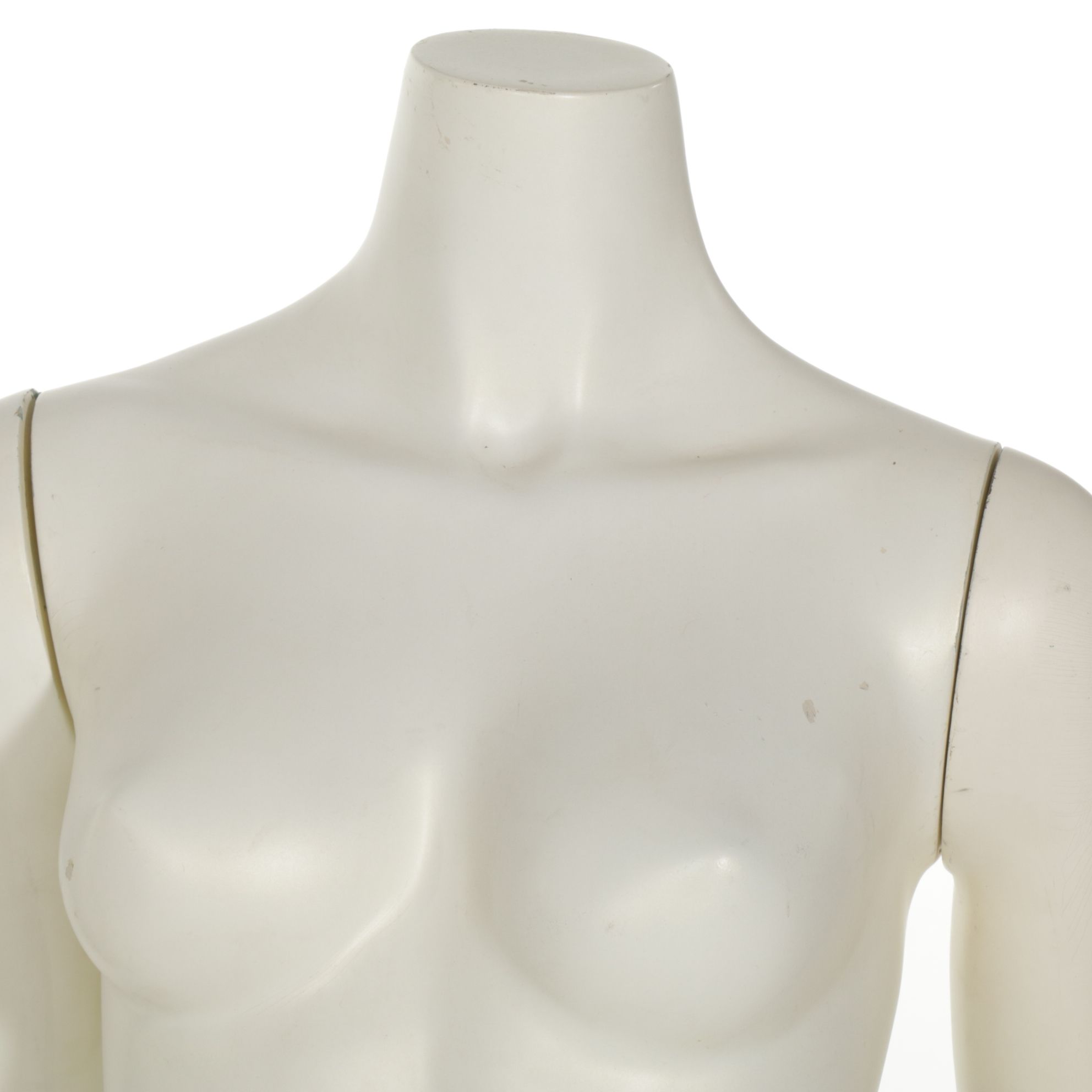 Three Standing Full-Body Retail Display Mannequins