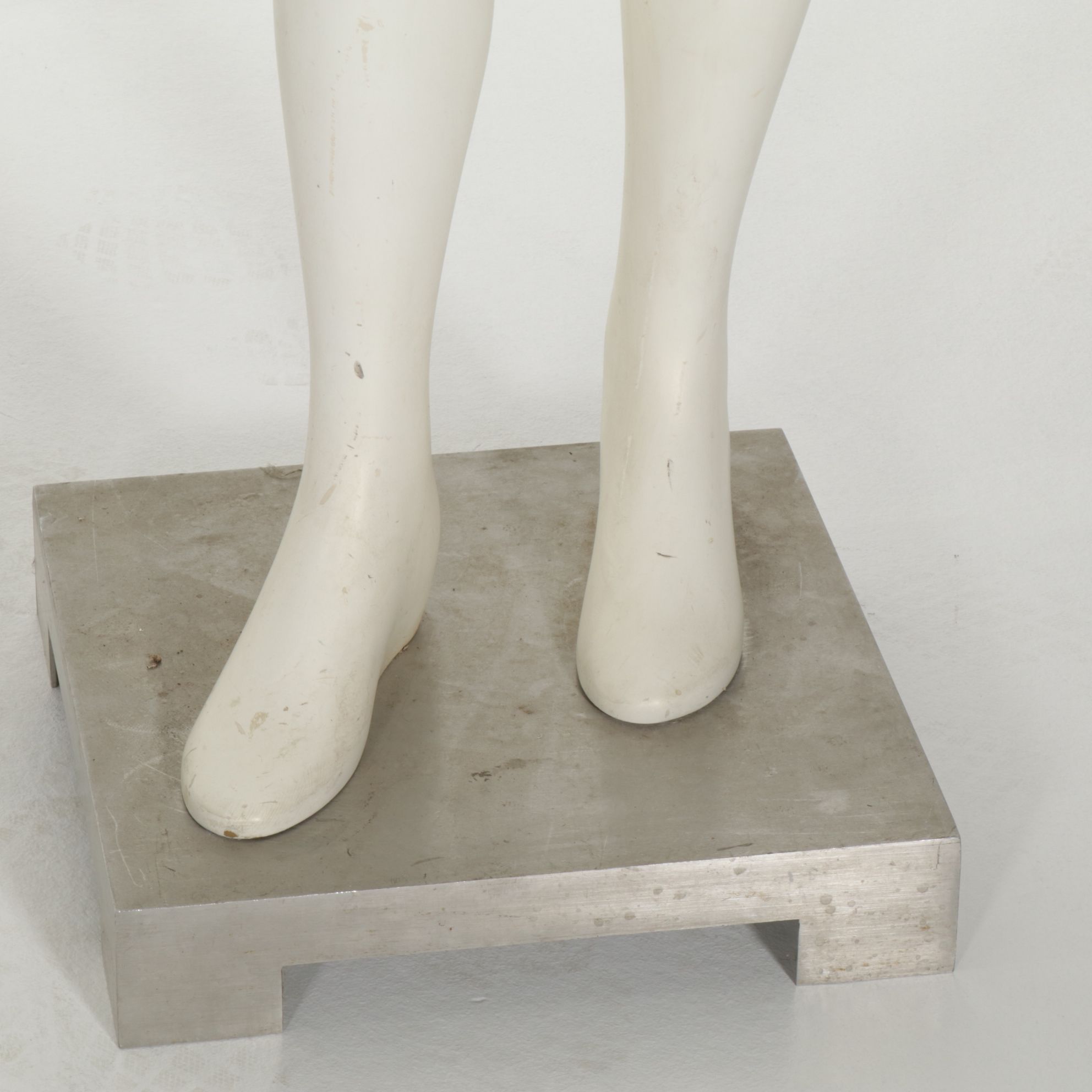 Three Standing Full-Body Retail Display Mannequins