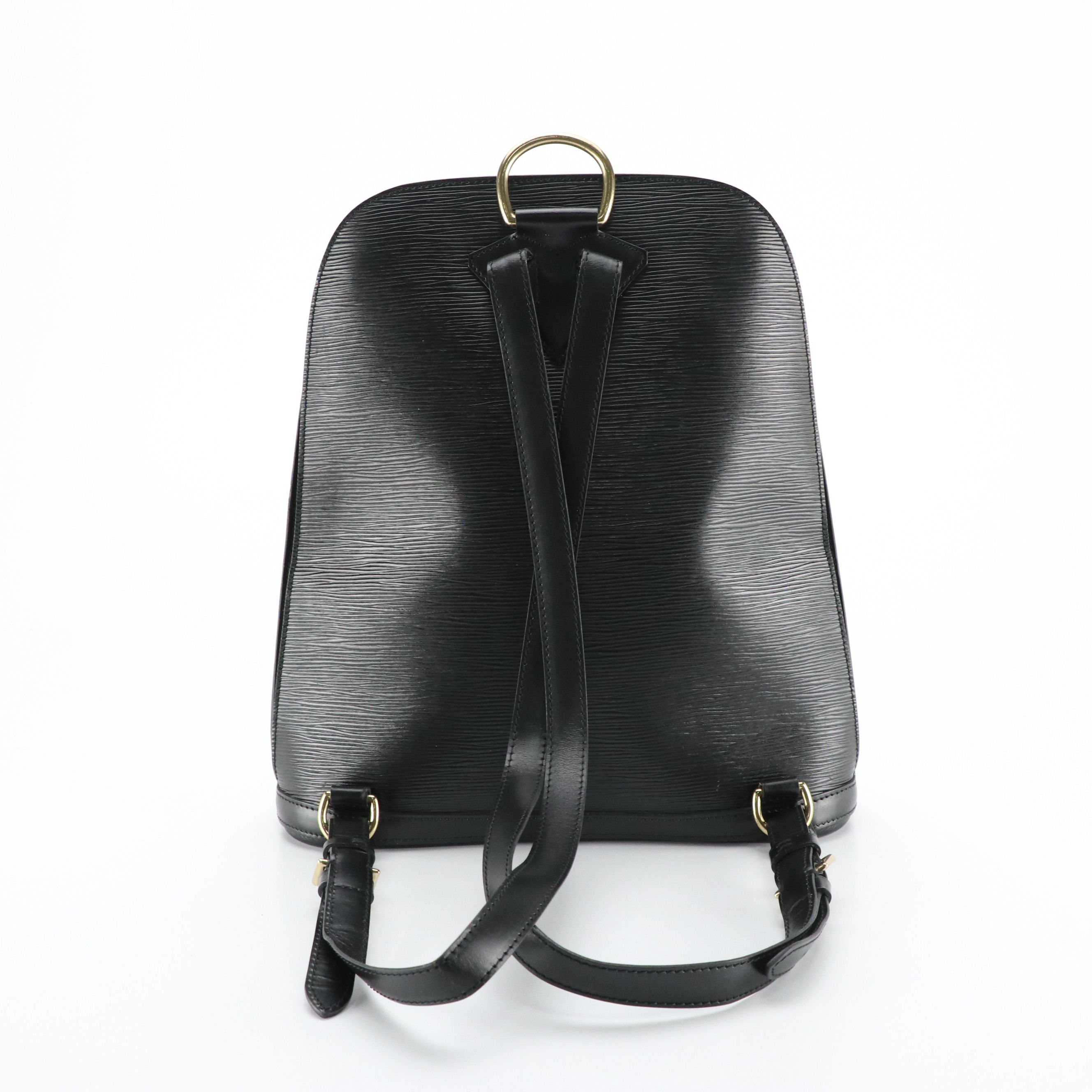 Louis Vuitton Gobelins Backpack in Black Epi Leather