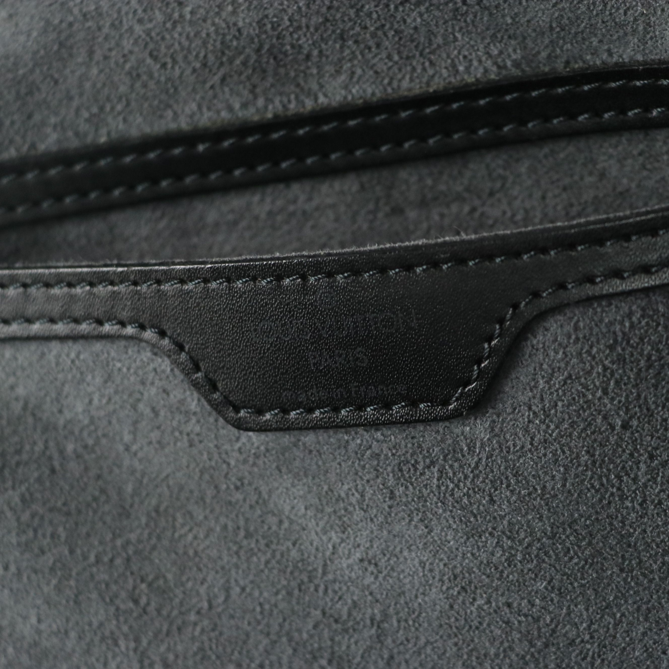 Louis Vuitton Gobelins Backpack in Black Epi Leather