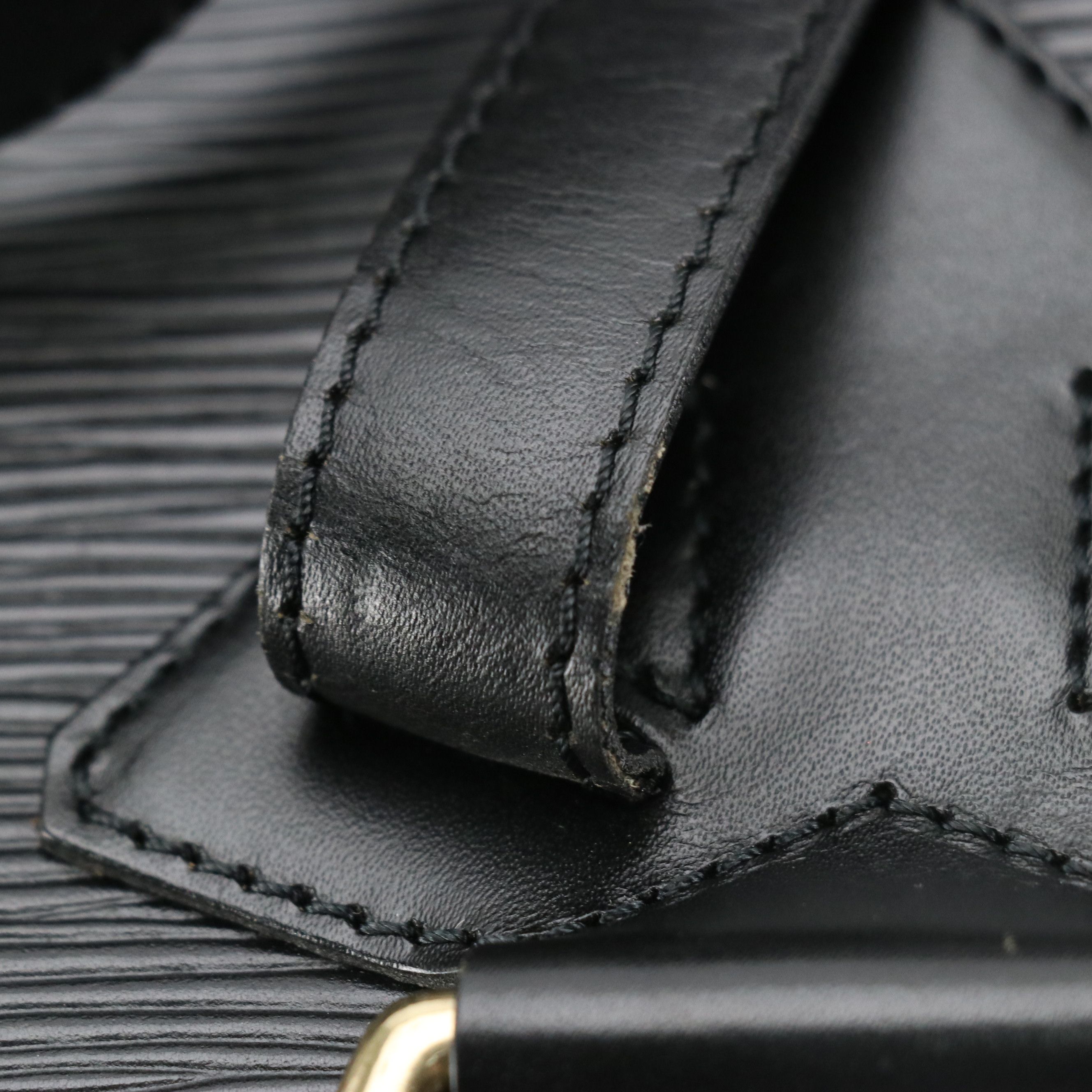 Louis Vuitton Gobelins Backpack in Black Epi Leather