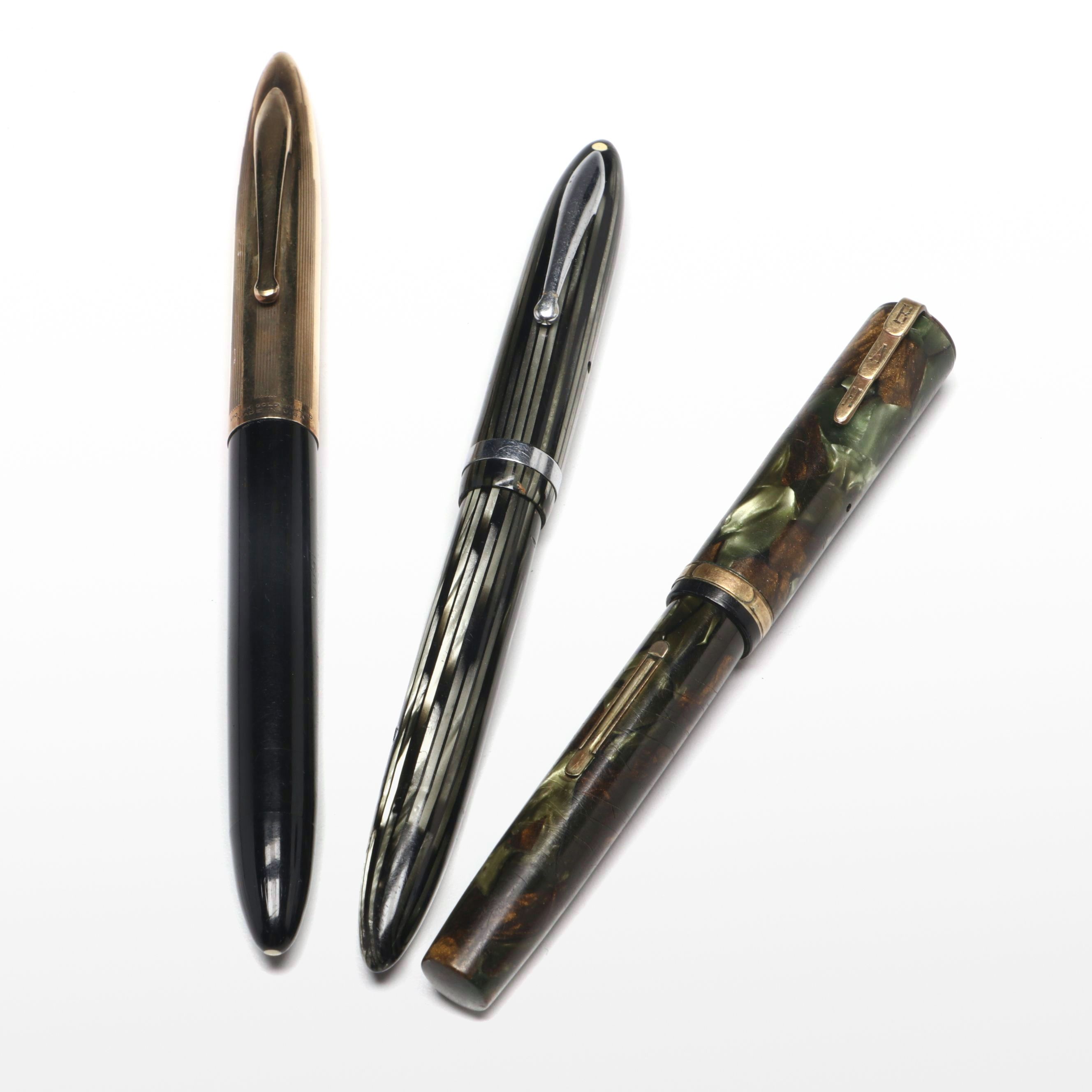 Waterman and Sheaffer Fountain Pens