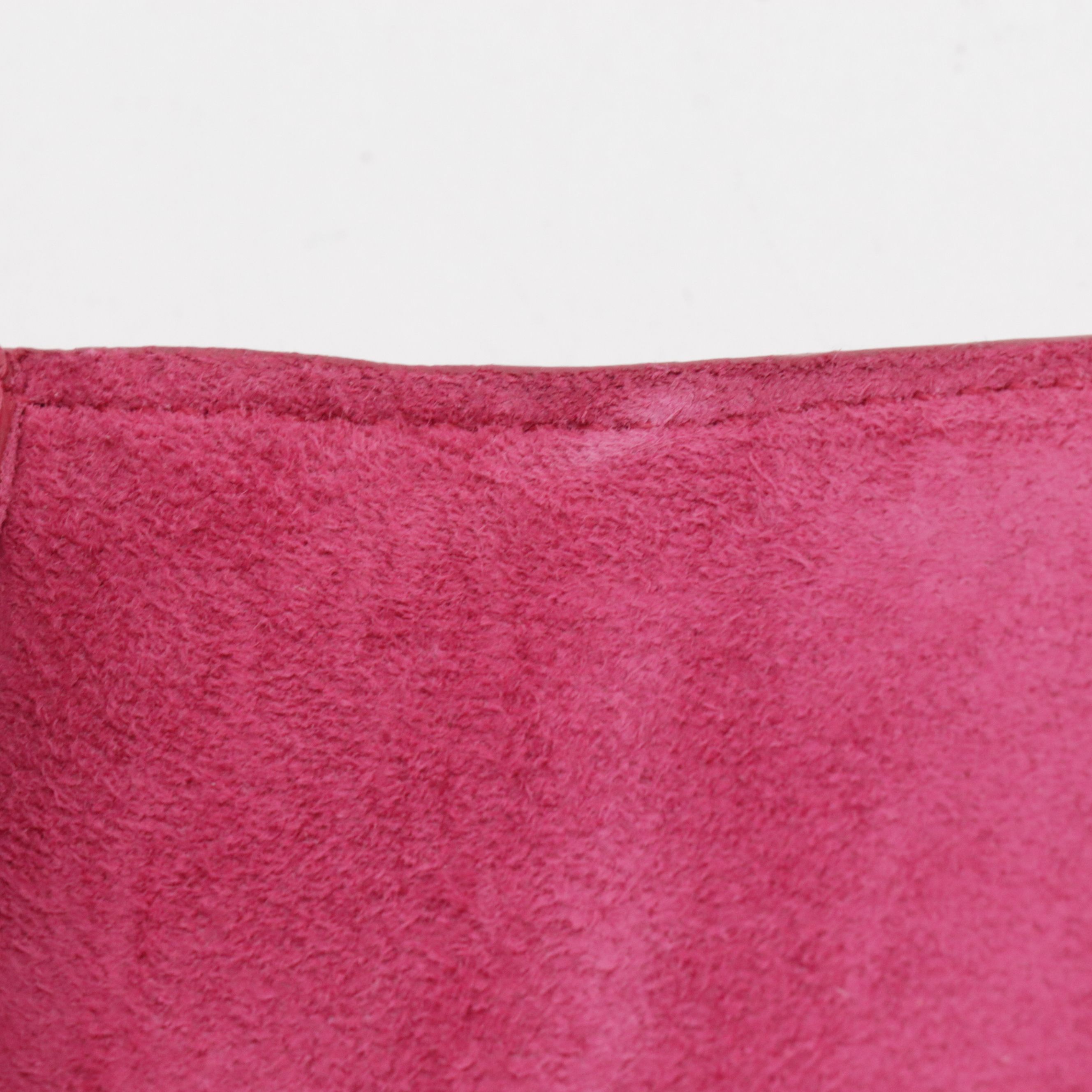 Saint Laurent Y Chyc Clutch in Hot Pink Calfskin Leather