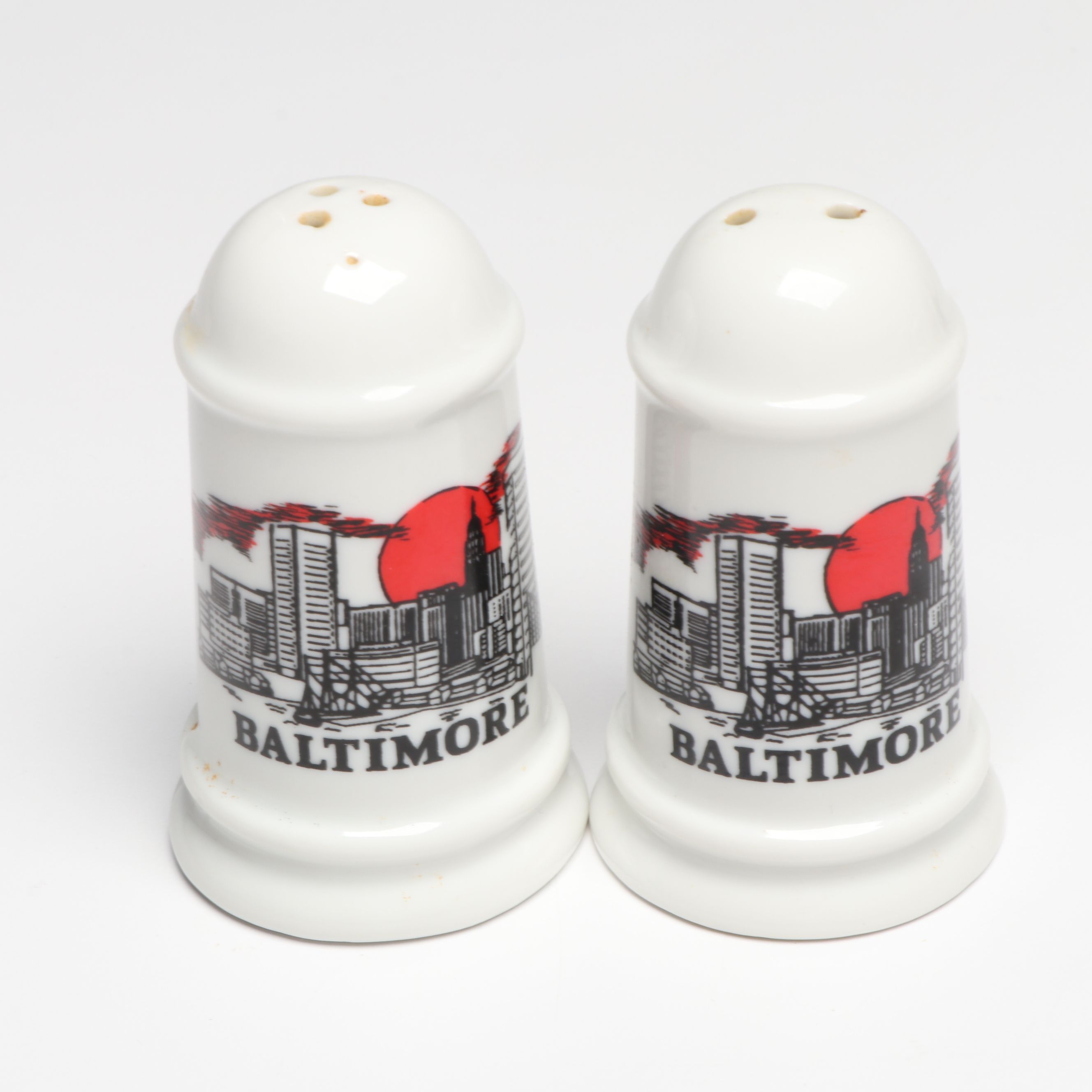 V.M. Hazlett, Greek and More Ceramic Novelty and Souvenir Salt and Pepper Sets