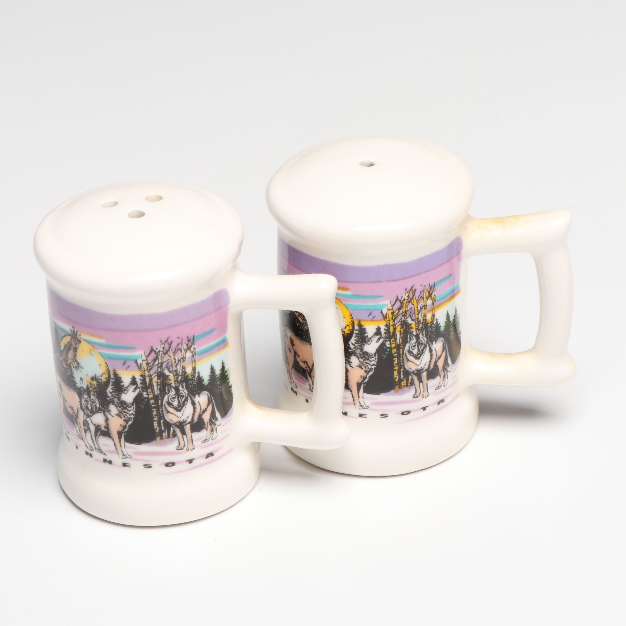 V.M. Hazlett, Greek and More Ceramic Novelty and Souvenir Salt and Pepper Sets