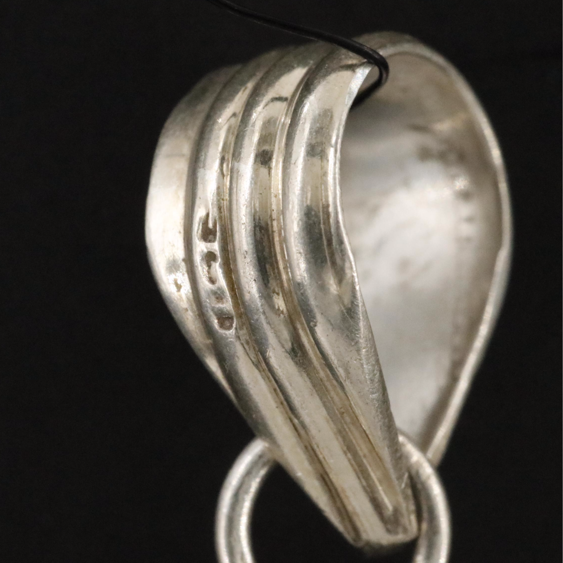 Sterling Rainbow Moonstone Pendant